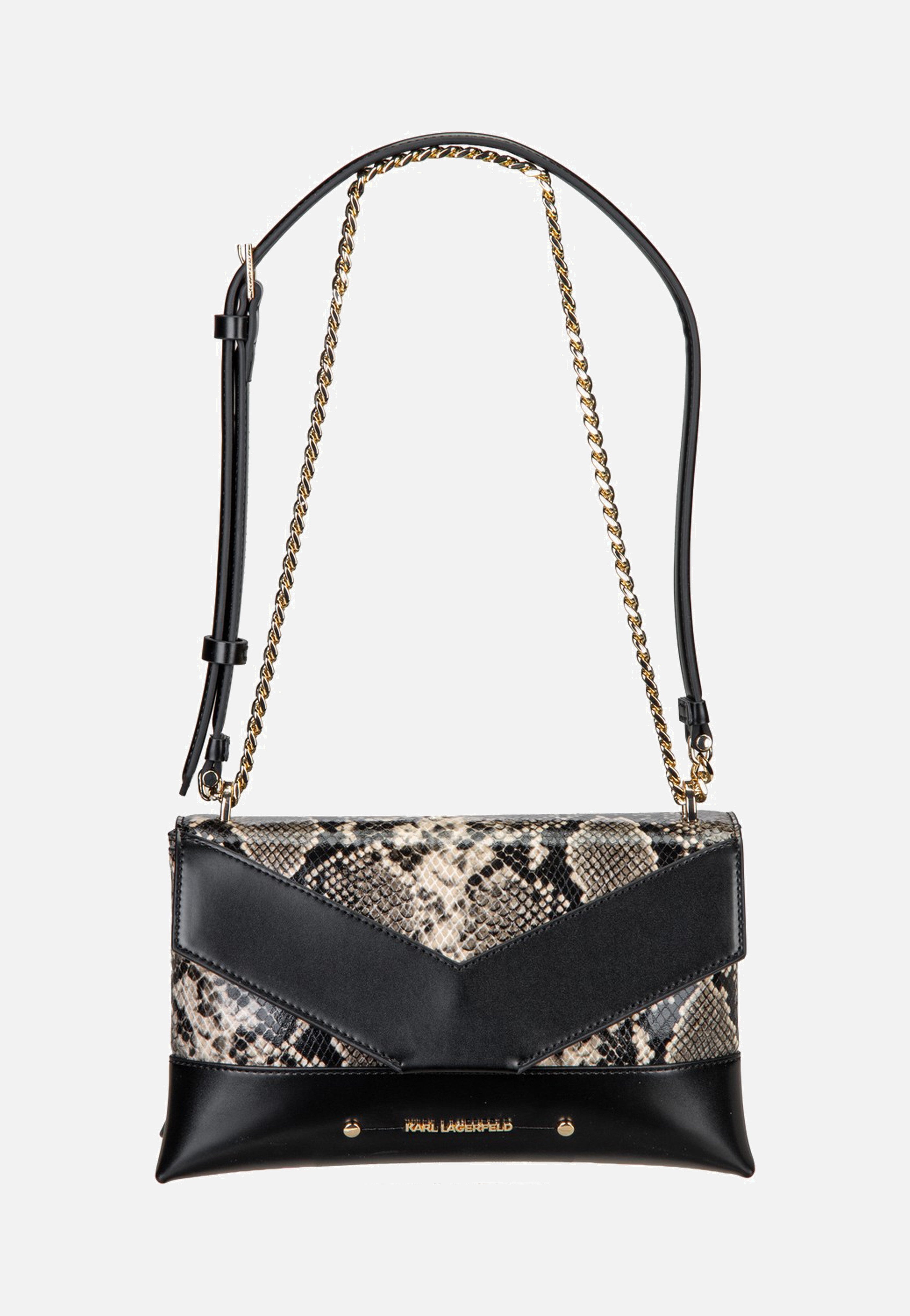 Karl Lagerfeld K/Koncept Crossbody Python Natural Snake AOP  Crossbody Bag