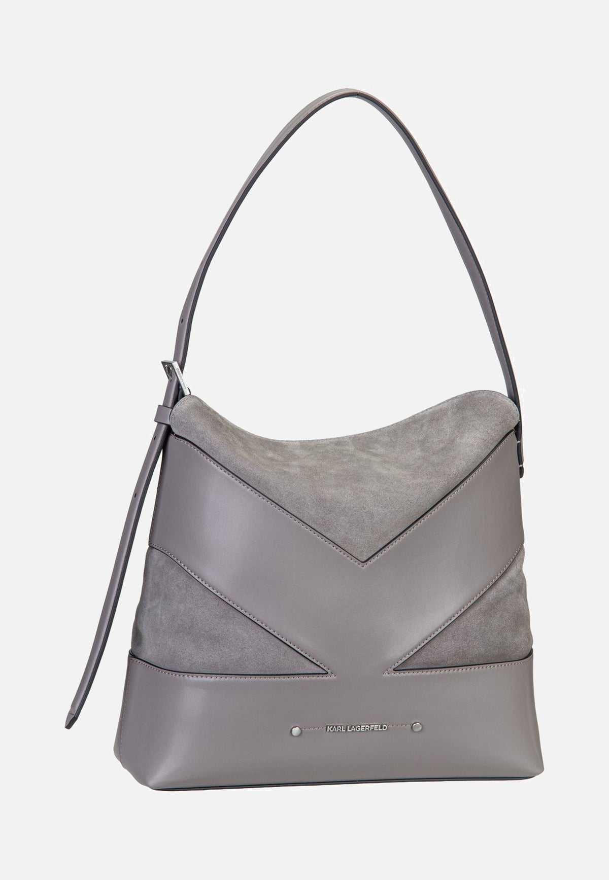 Karl Lagerfeld K/Koncept Hobo Ash Grey  Borsa Hobo
