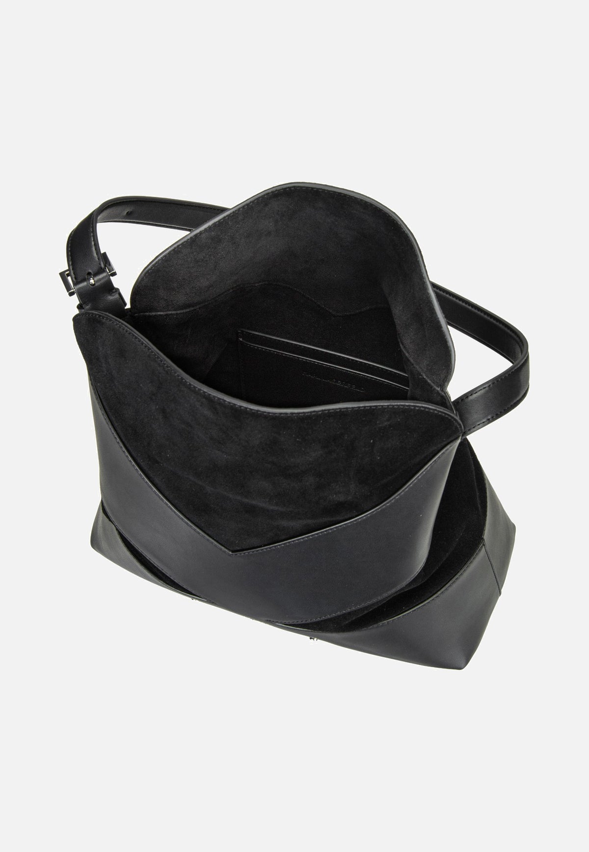 Karl Lagerfeld K/Koncept Hobo Black-Nickel  Sac Hobo