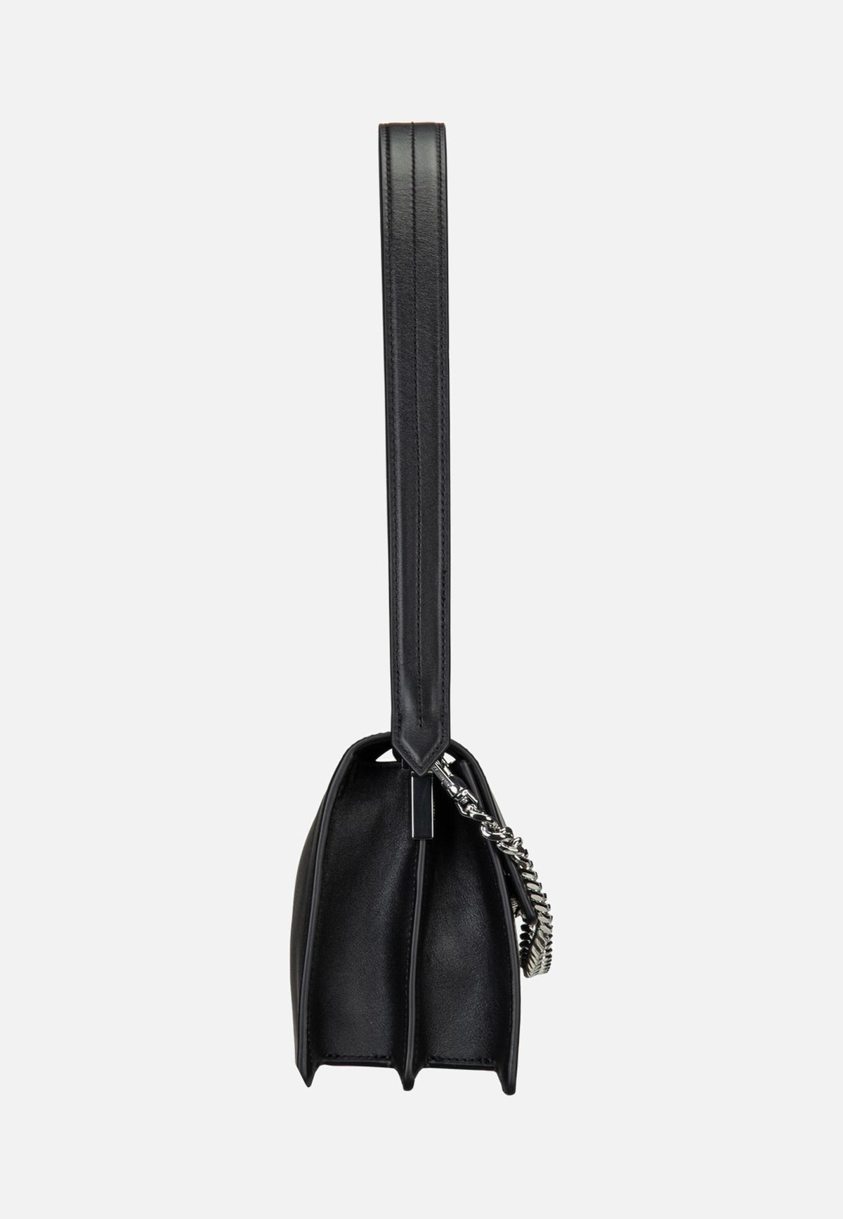 Karl Lagerfeld K/Signature Medium Flap Shb Black-Nickel  Sac de soirée