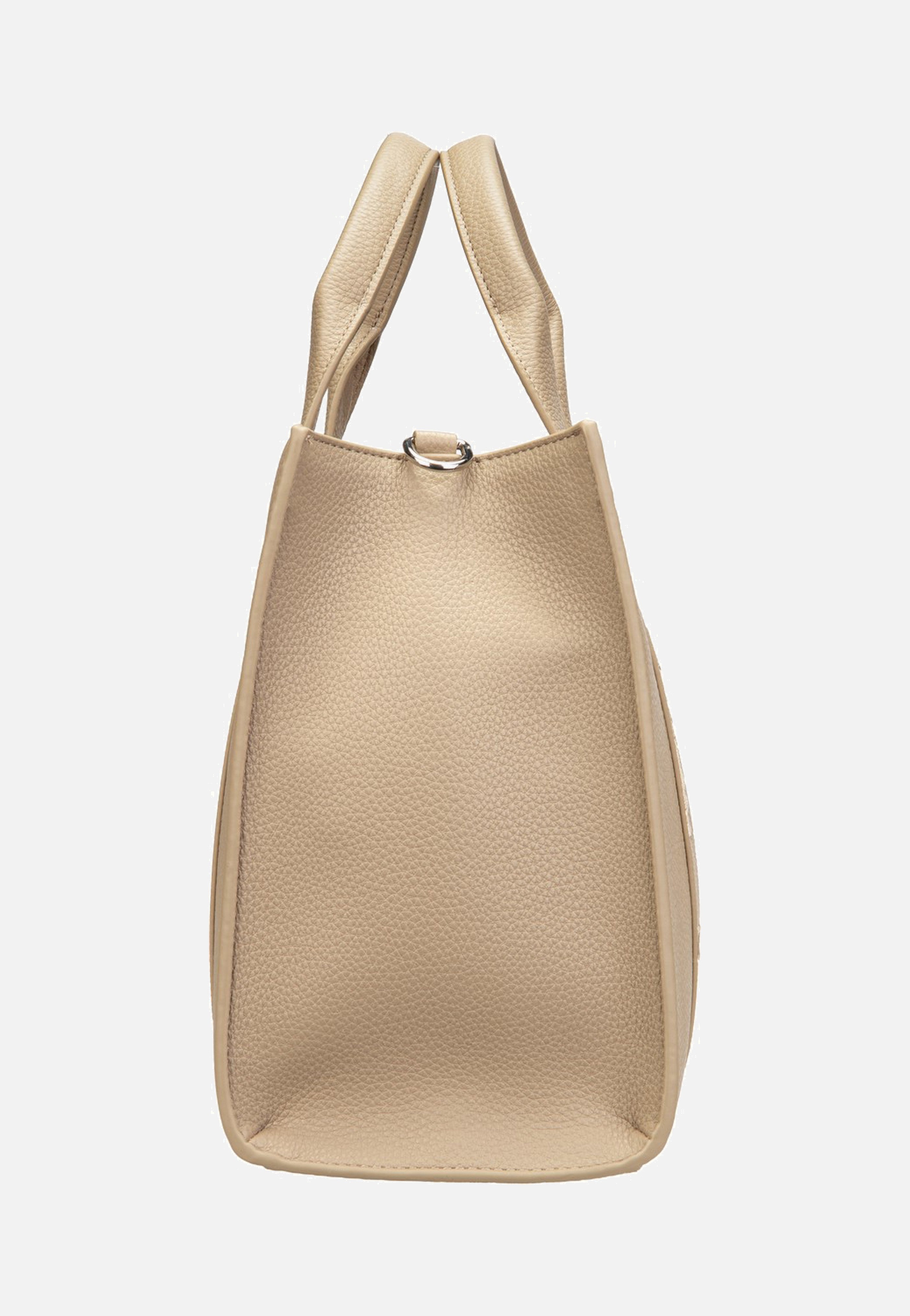 Karl Lagerfeld K/RSG MD Square Tote Peb Emb Nougat Tote Bag