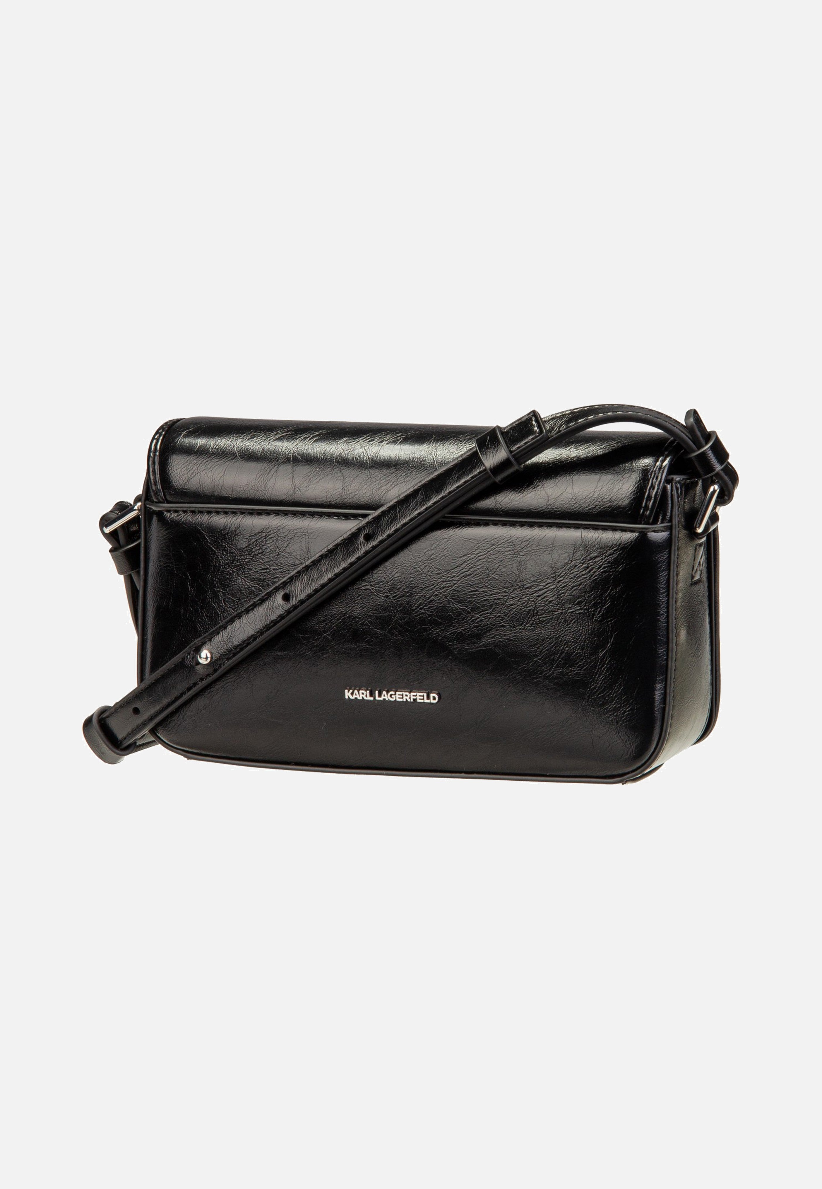 Karl Lagerfeld - K/Skuare Flap CB Studs 30304 Black/Nickel - Crossbody Bag | Neutral-Image