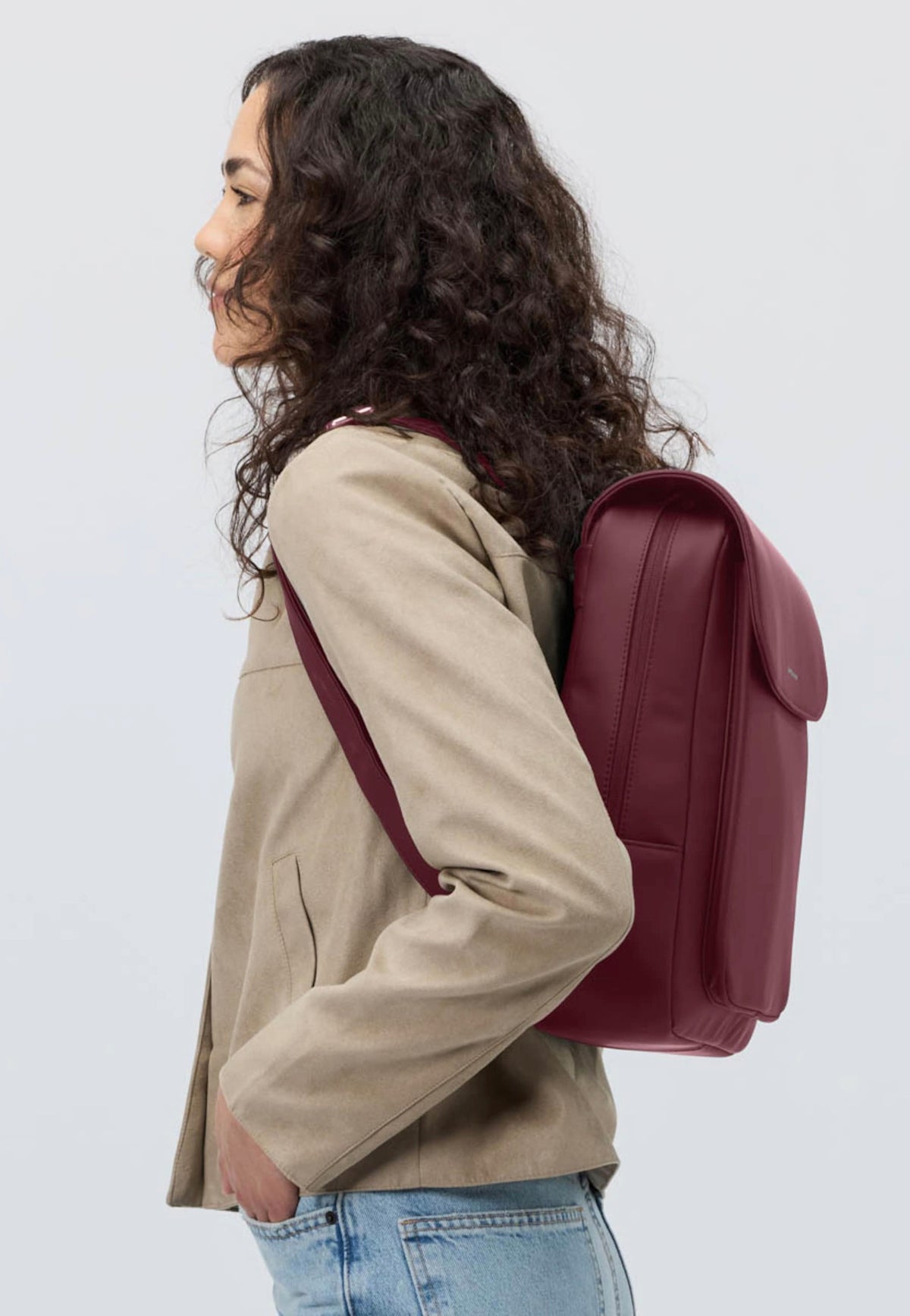 Kapten & Son Tromso Burgundy Mochila