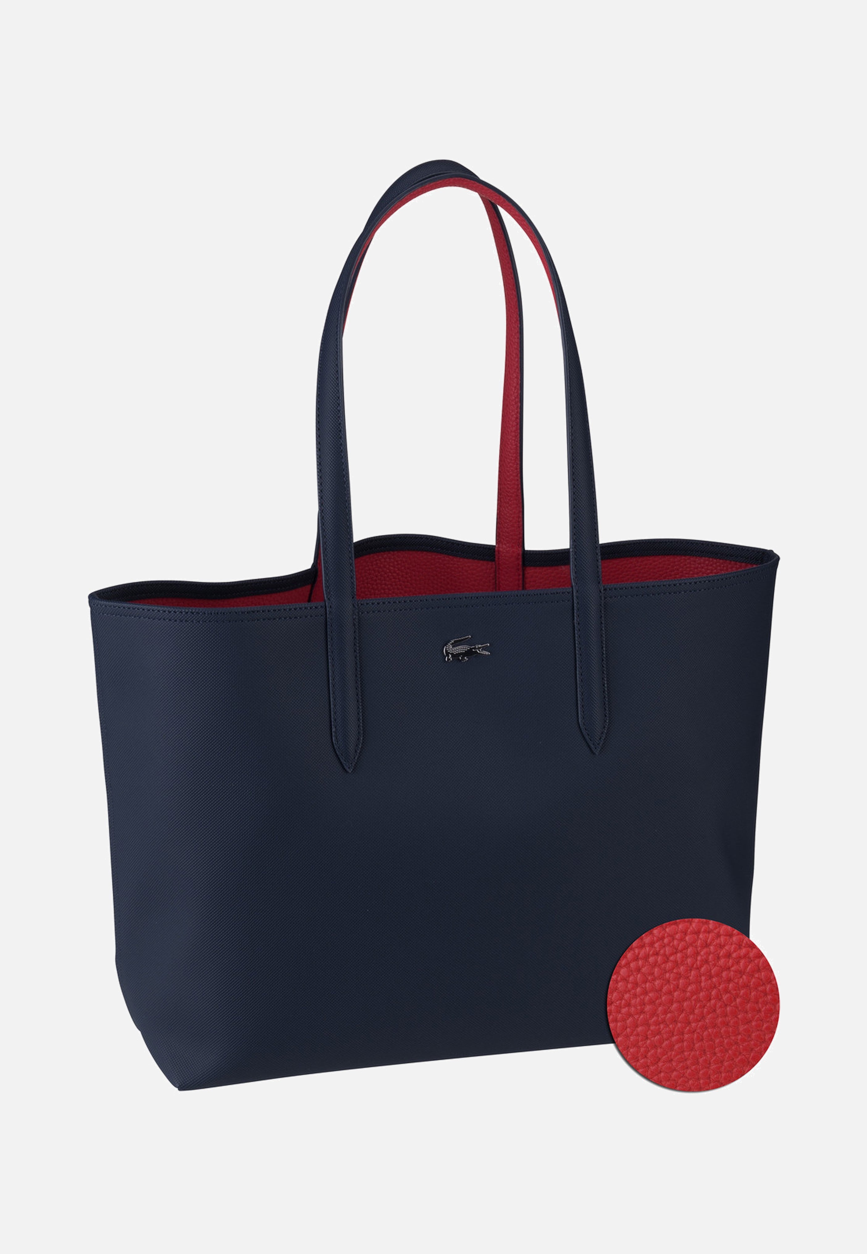 Lacoste - Anna 2142 Peacoat/Salsa - Shopper | Women-Image