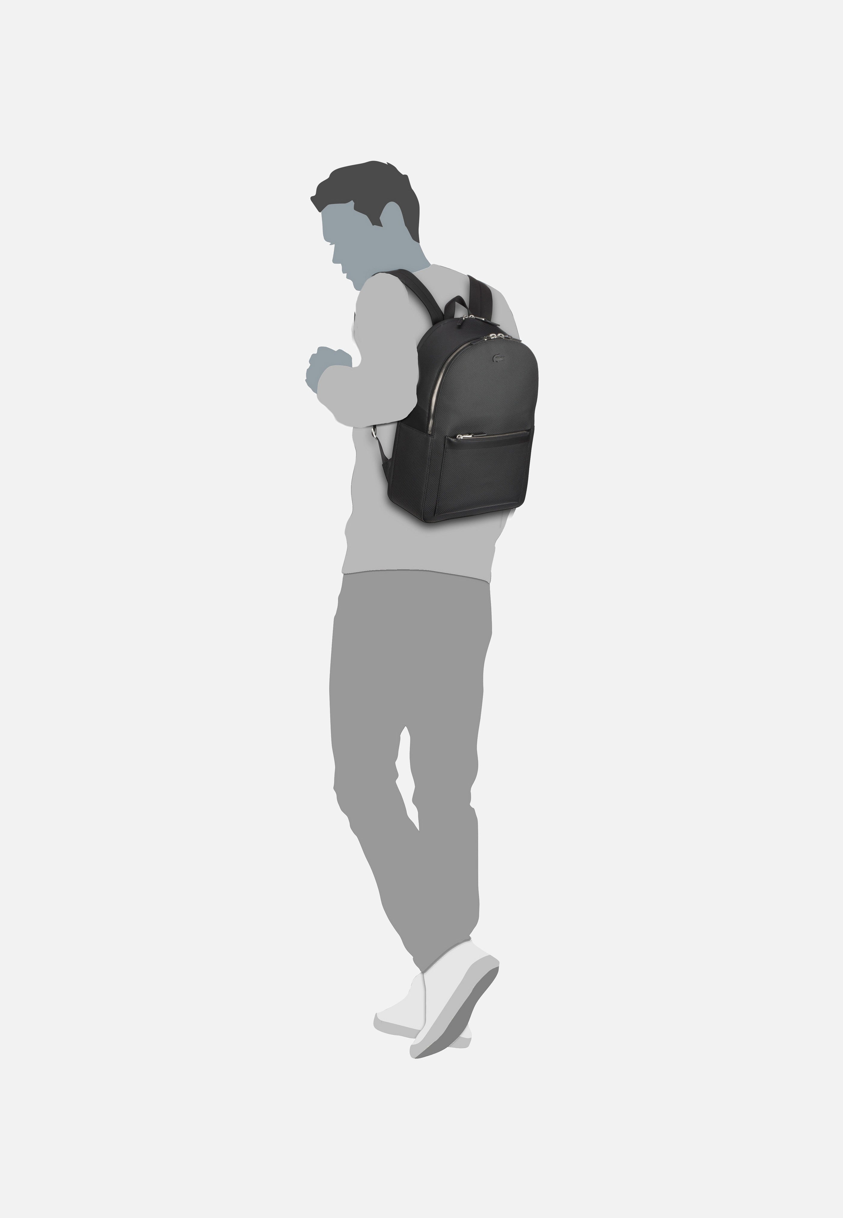 Lacoste Chantaco 3269 Black Backpack