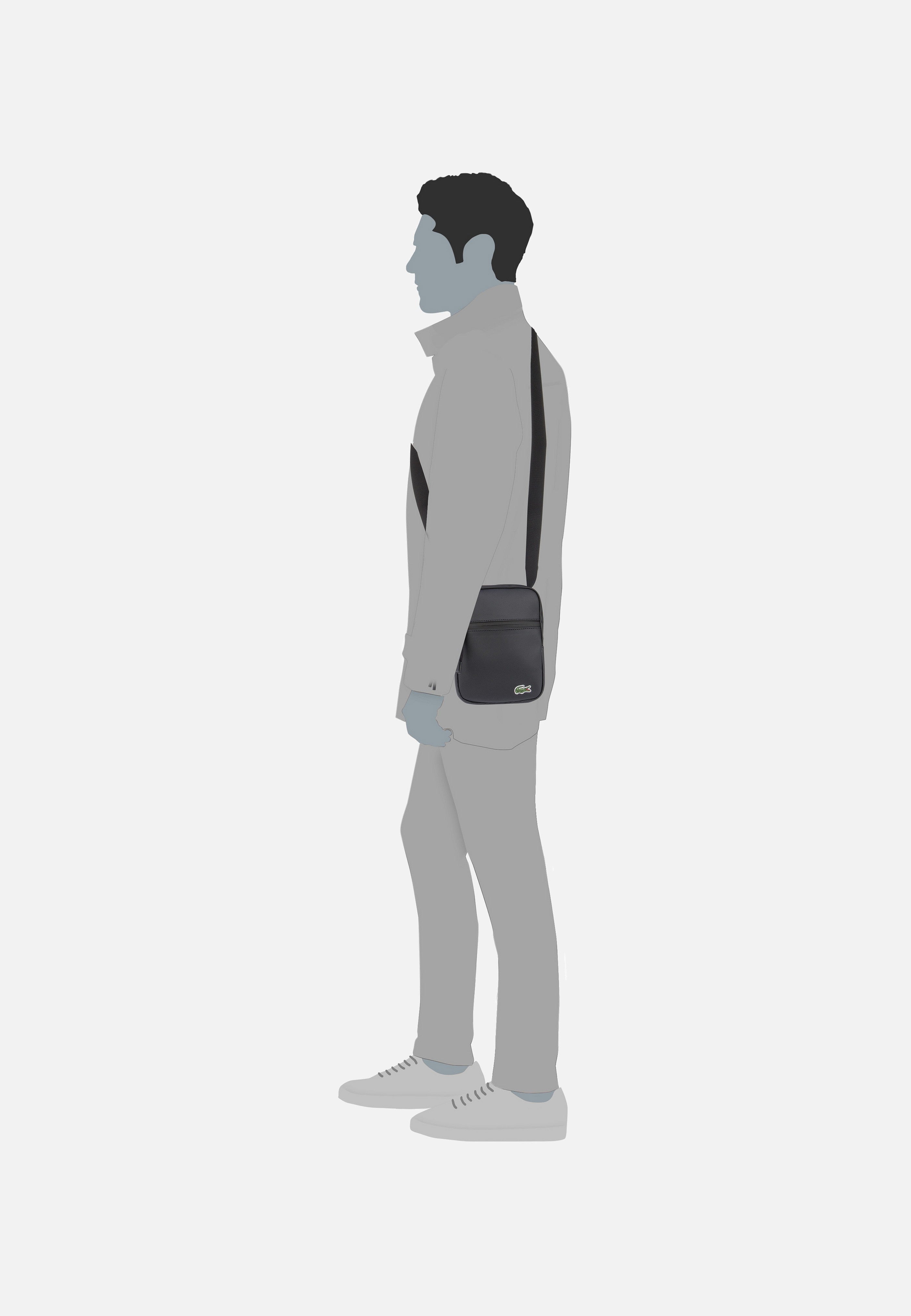 Lacoste - LCST 3307 Black - Shoulder Bag | Men-Image