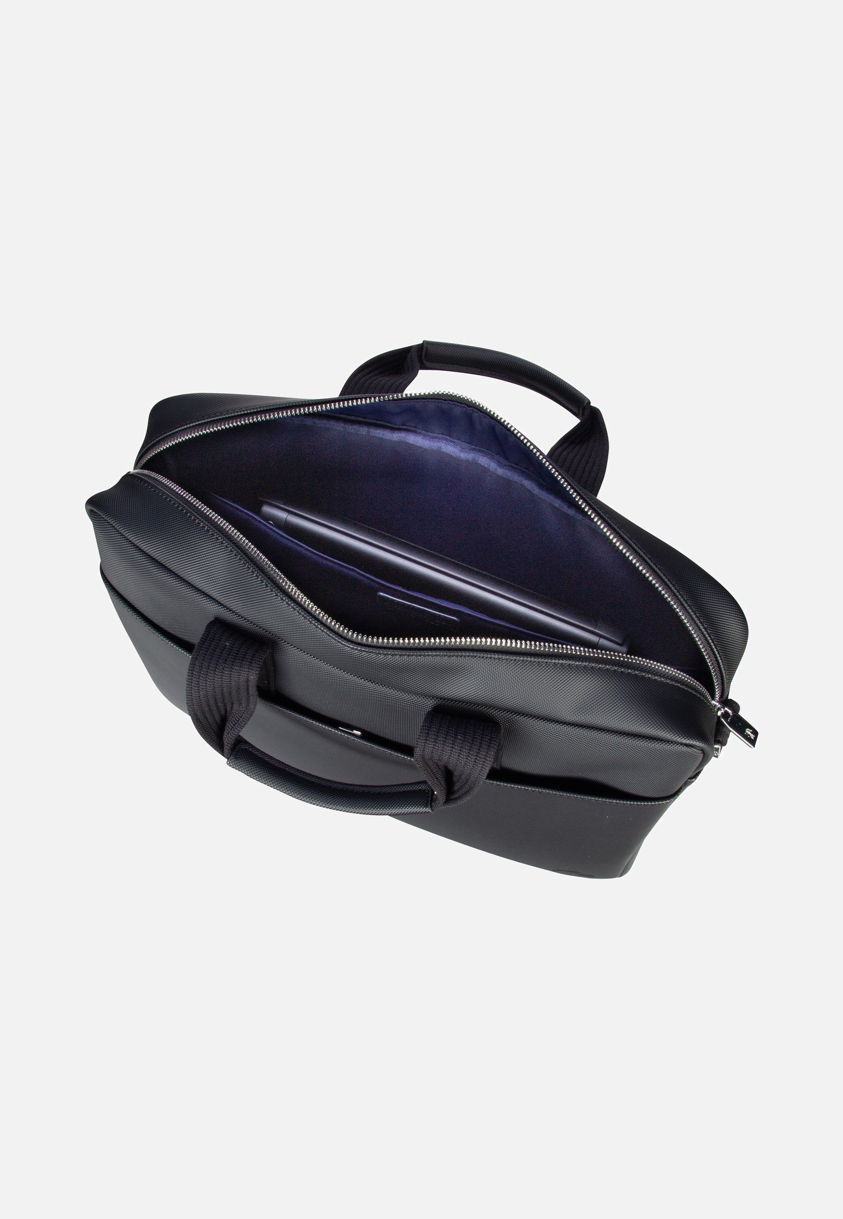 Lacoste - Men`s Classic Computer Bag 4429 Noir - Briefcase | Men-Image