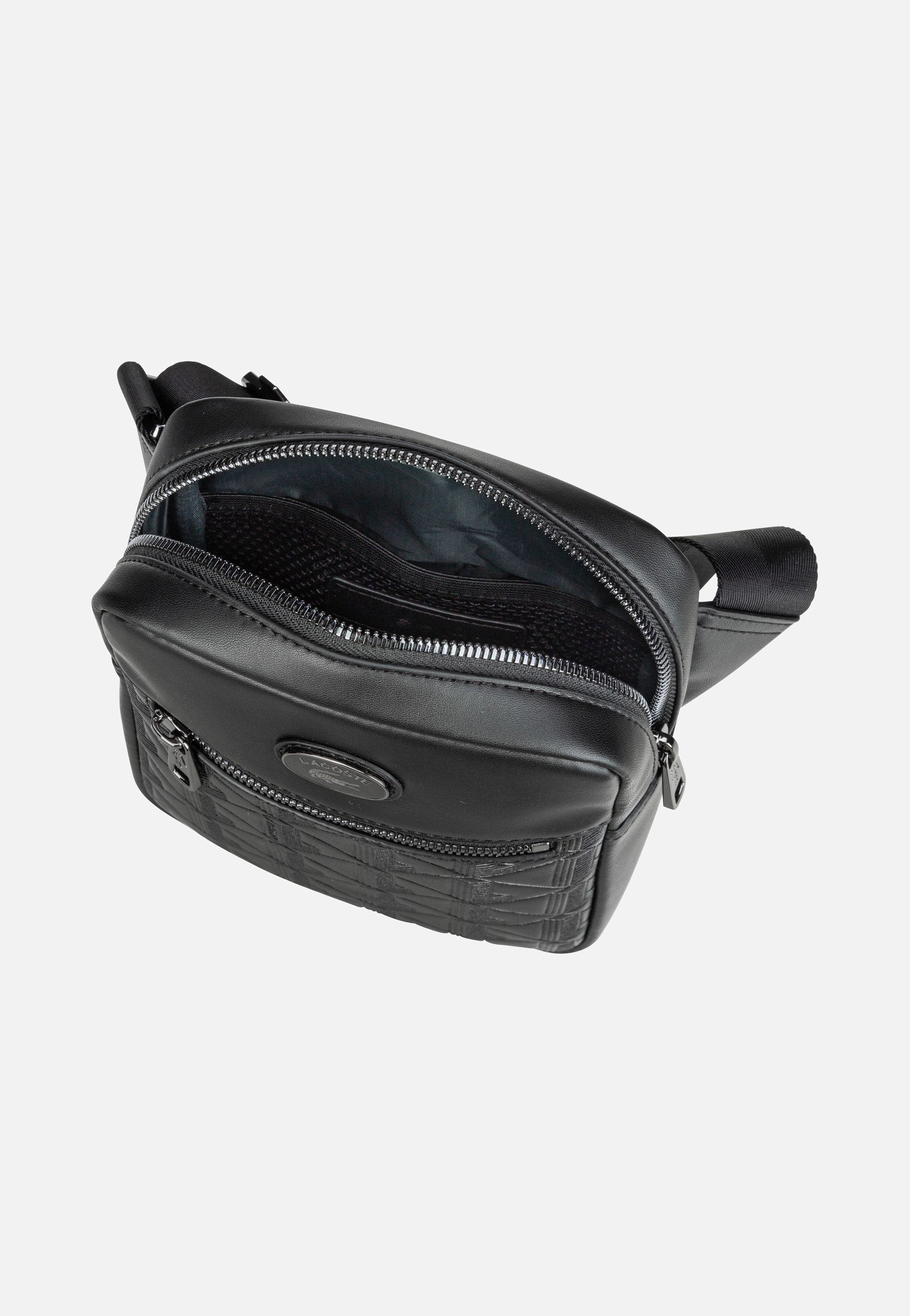Lacoste - Nomogramme Vertical 4486 Noir - Shoulder Bag | Men-Image