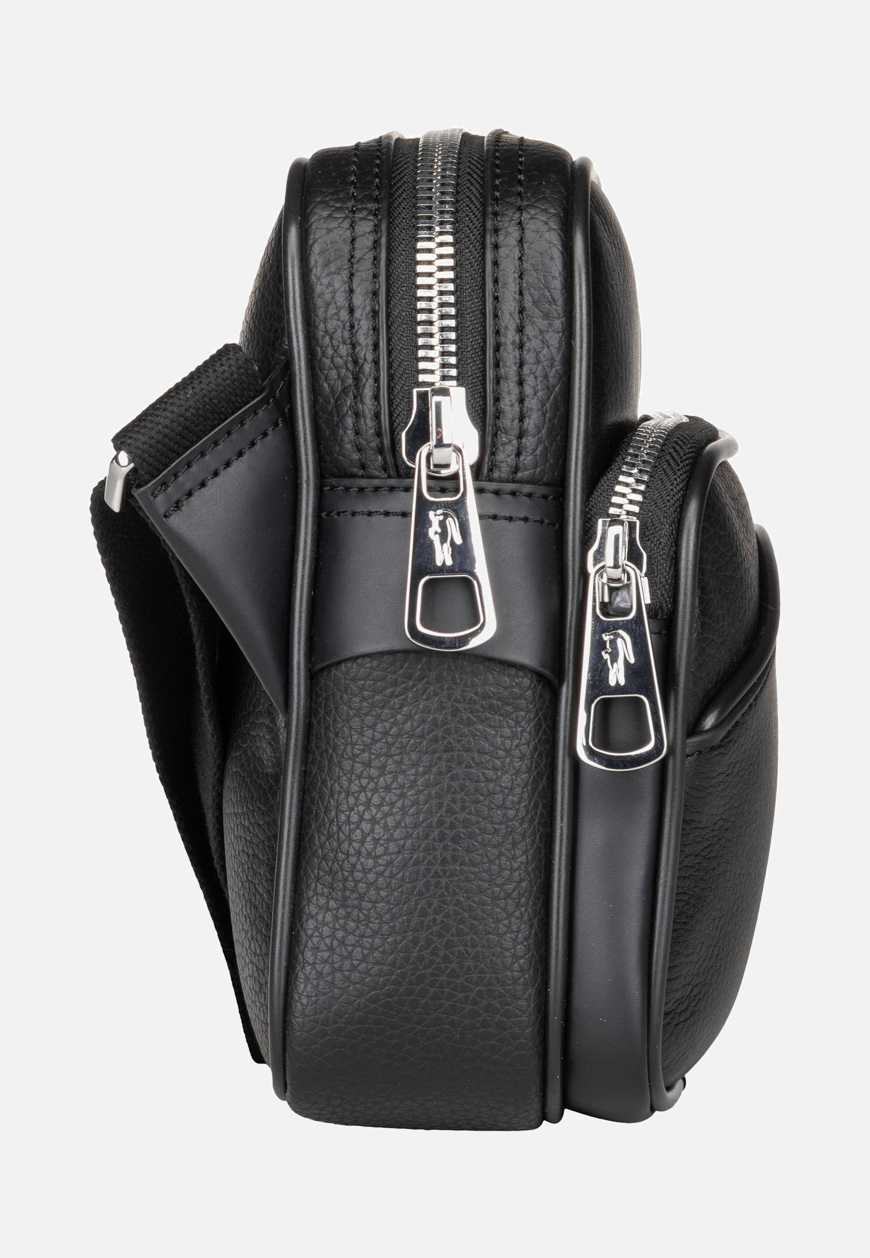 Lacoste - Small Angy Grain NH4563GY Black - Shoulder Bag | Men-Image