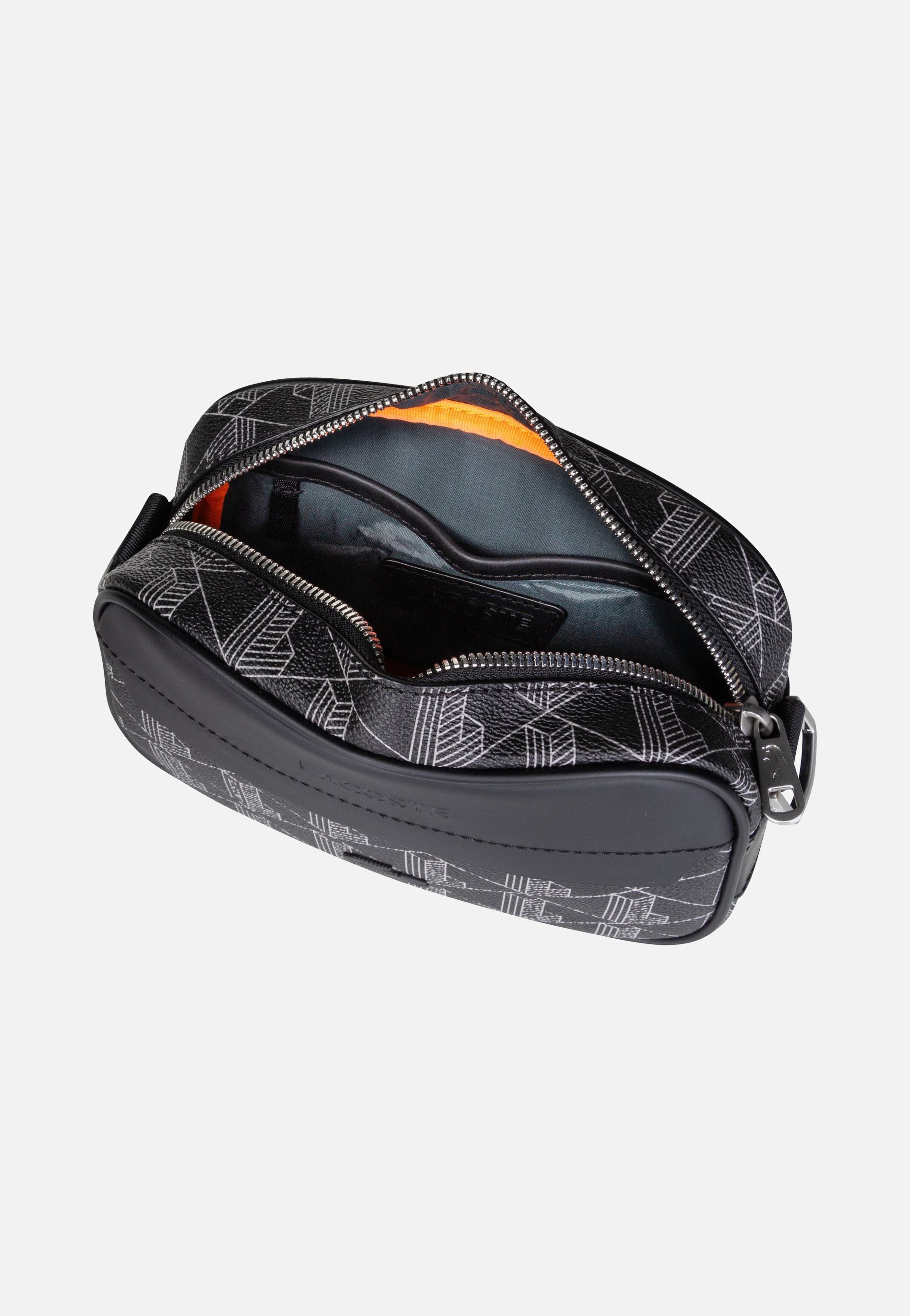 Lacoste - The Blend Small NH3650LX Monogram Noir Gris - Crossbody Bag | Men-Image