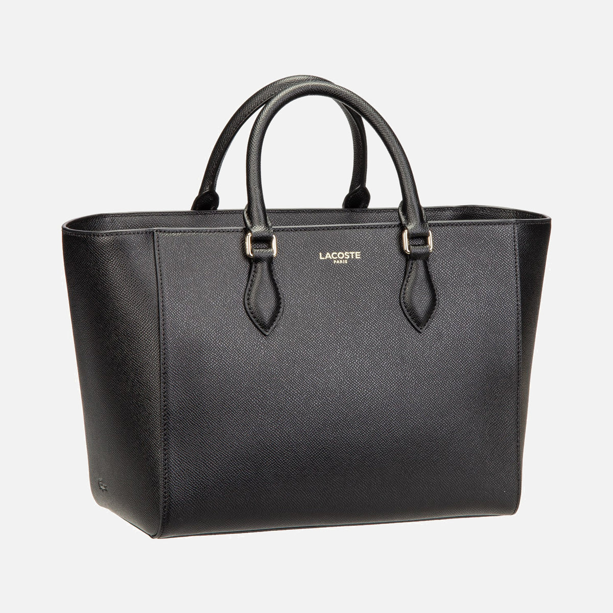 Lacoste Champs Elysees Top Handle Noir - Handle Bag | Sakoi