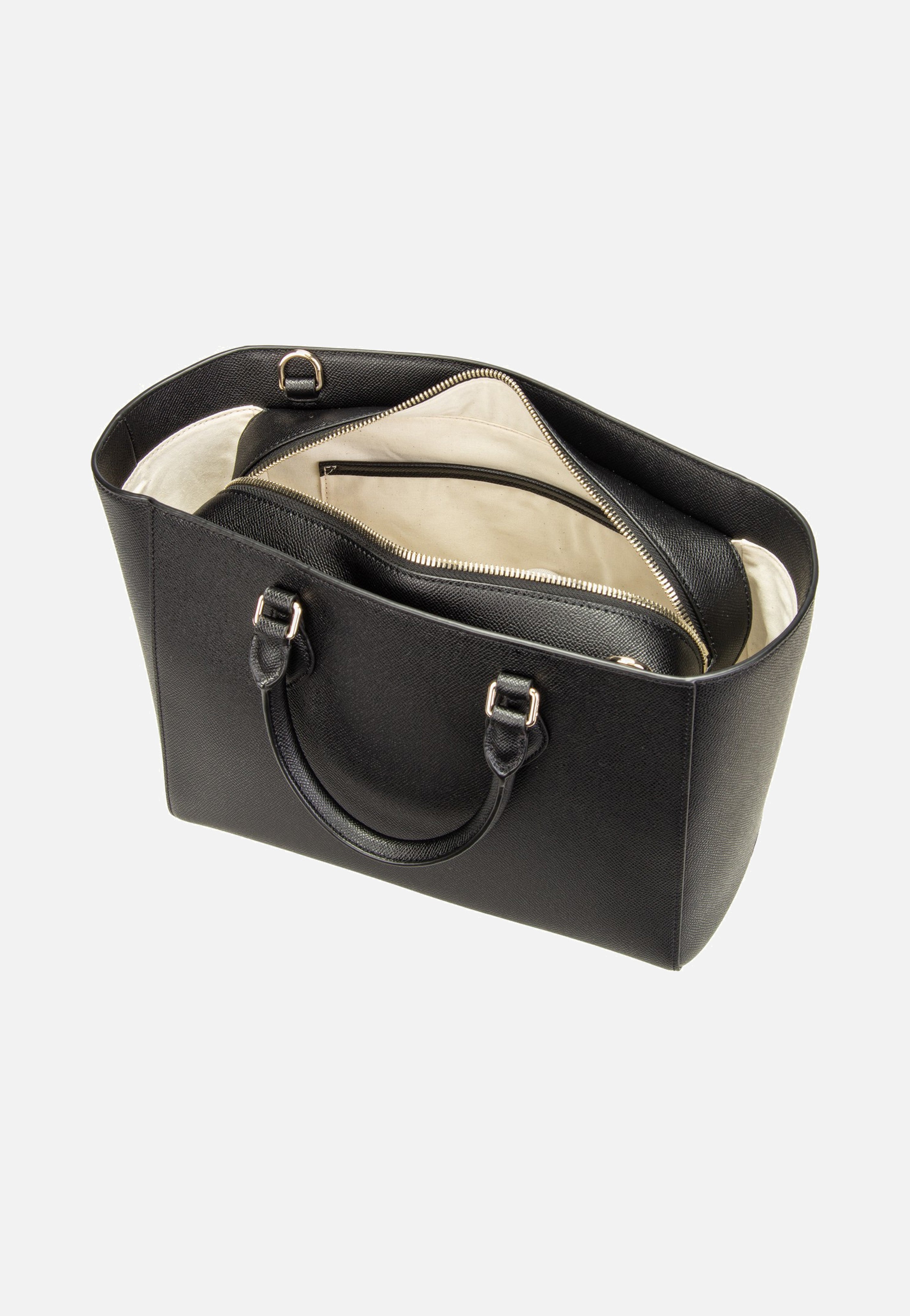Lacoste Champs Elysees Top Handle Noir - Handle Bag | Sakoi