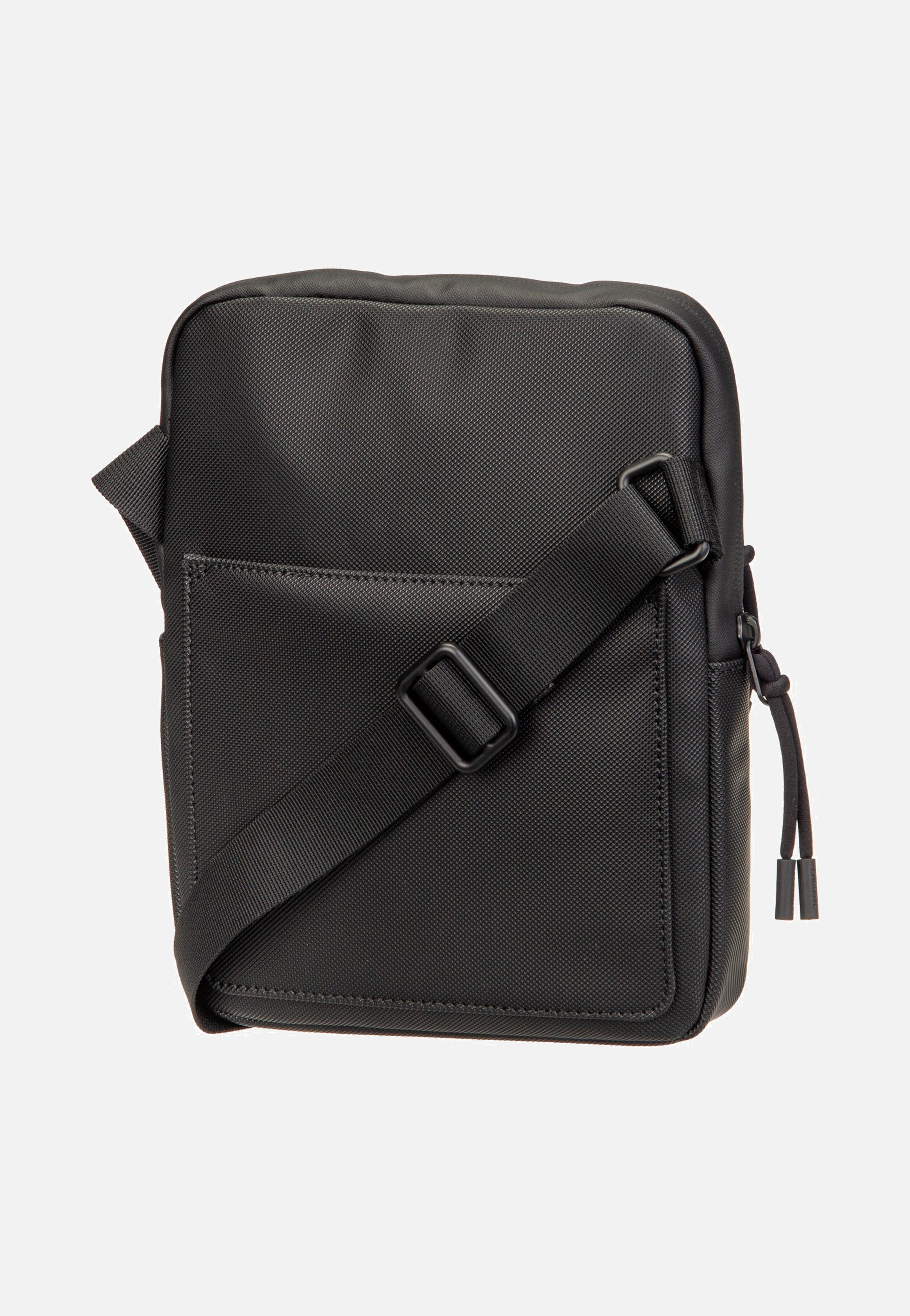 Lacoste LCST Flat Crossover 3308 Noir - Crossbody Bag | Sakoi