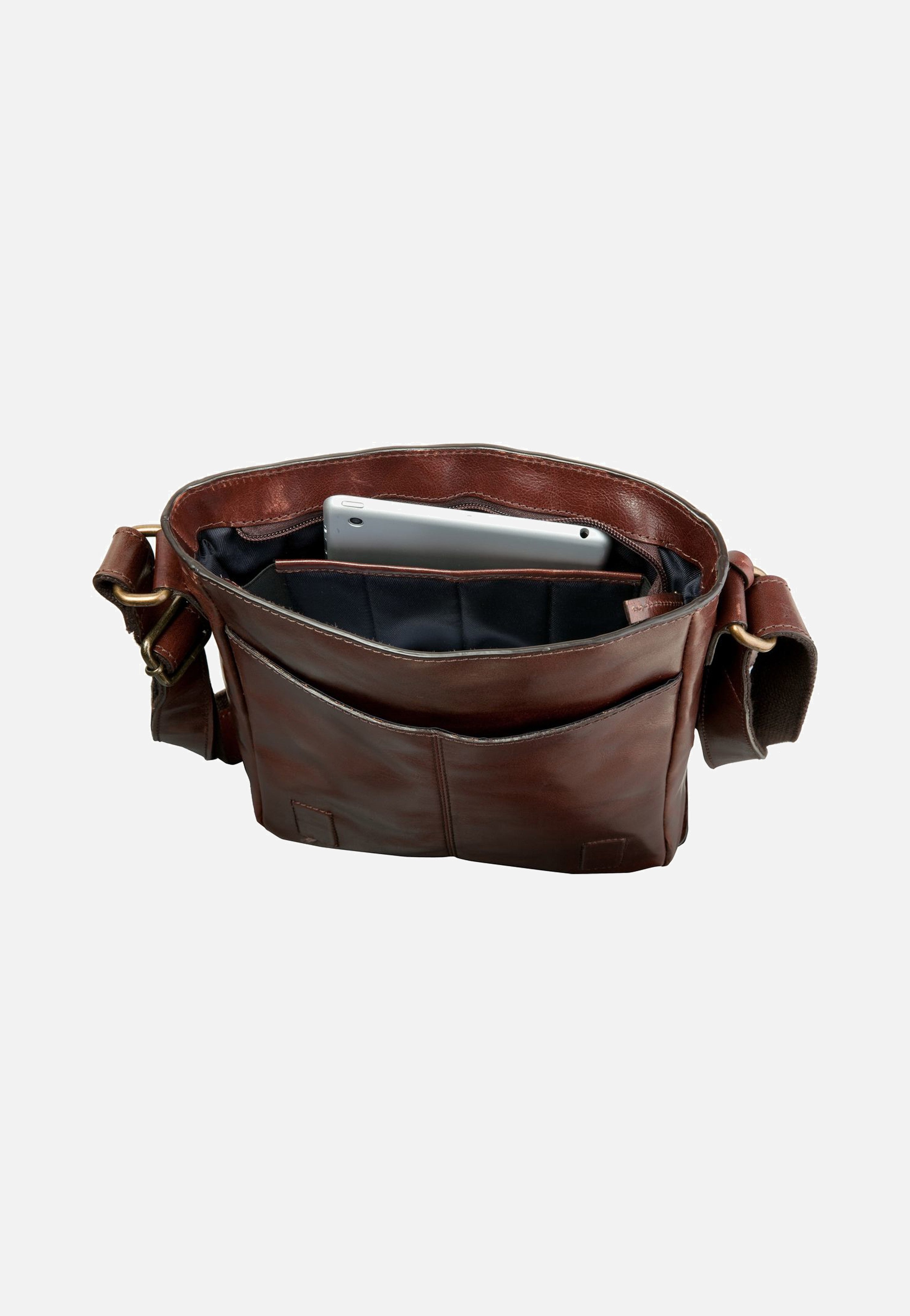 Leonhard Heyden - Cambridge 5253 S Rotbraun - Shoulder Bag | Neutral-Image