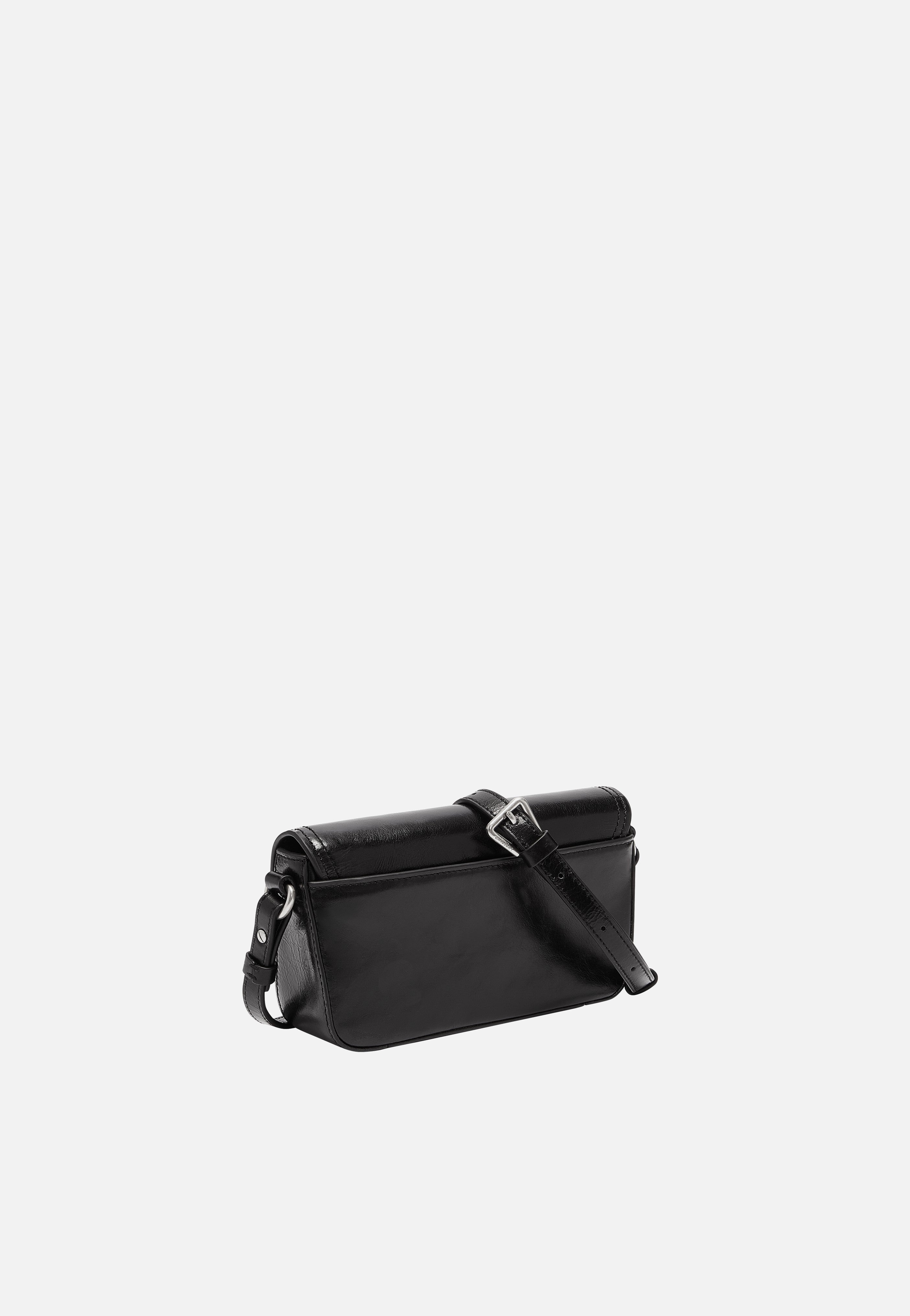 Liebeskind Berlin Chudy Crinkle S Black Crossbody Bag