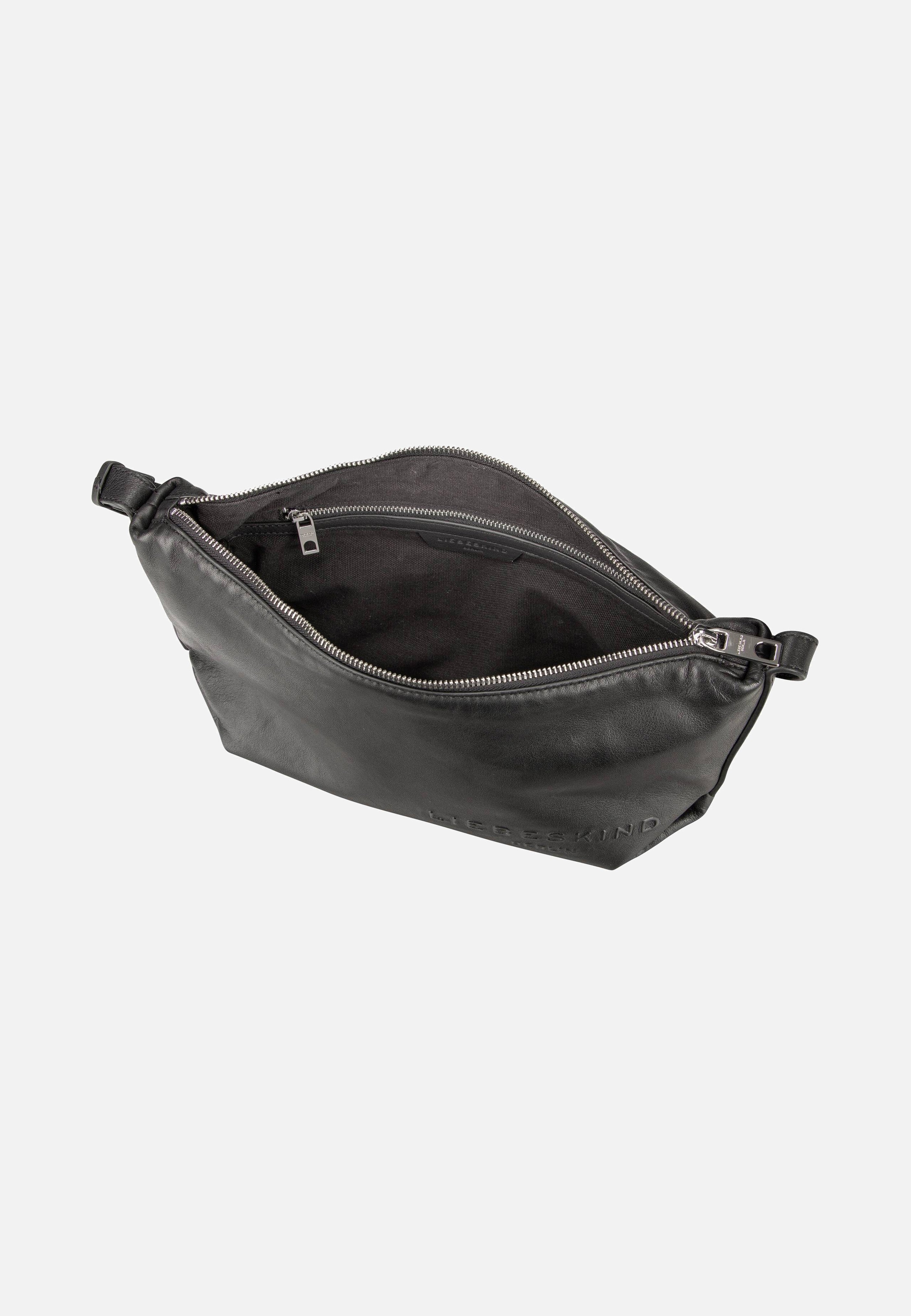Liebeskind Berlin Elvira CB M Sheep Natural Black Crossbody Bag