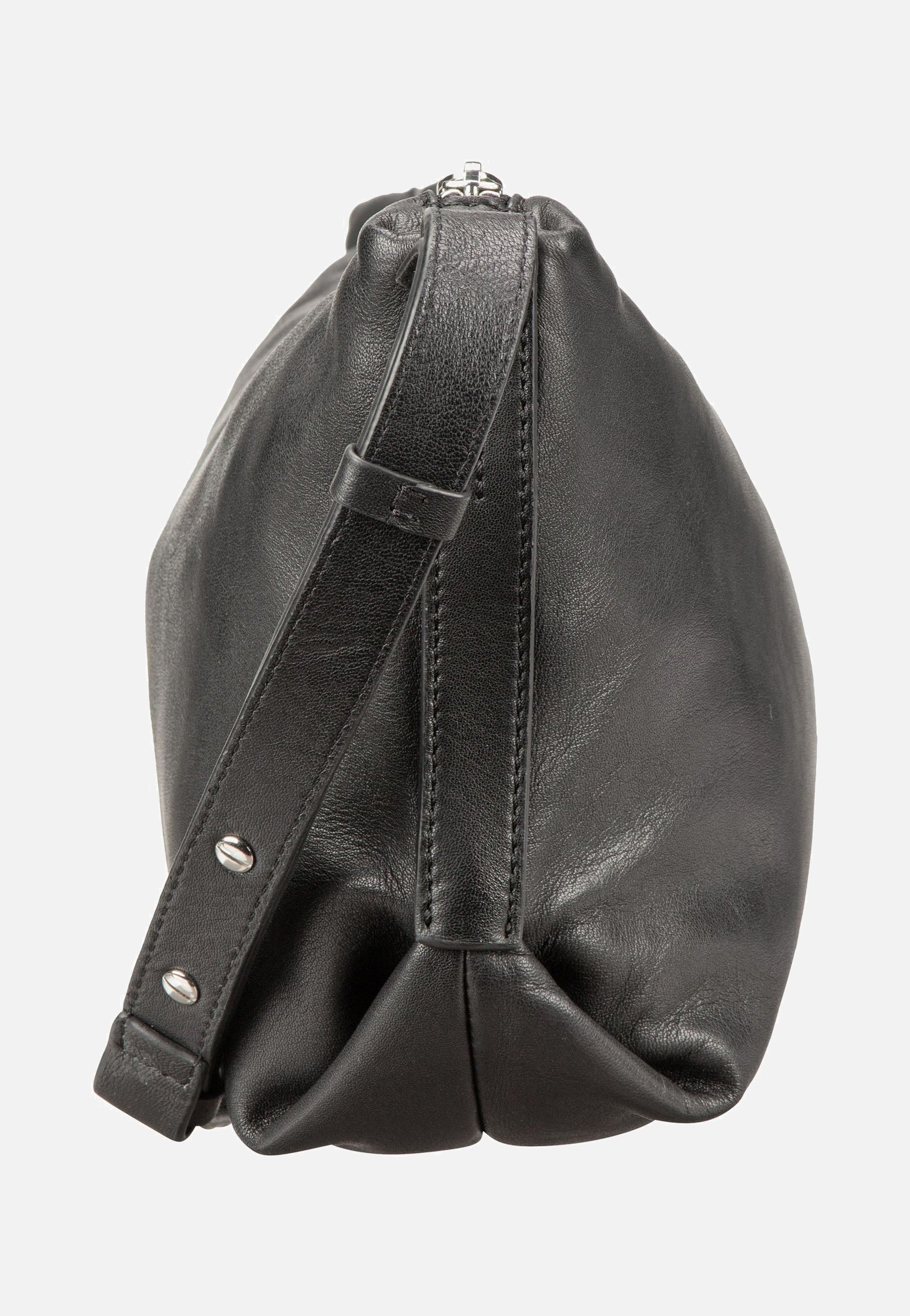 Liebeskind Berlin Elvira CB M Sheep Natural Black Crossbody Bag