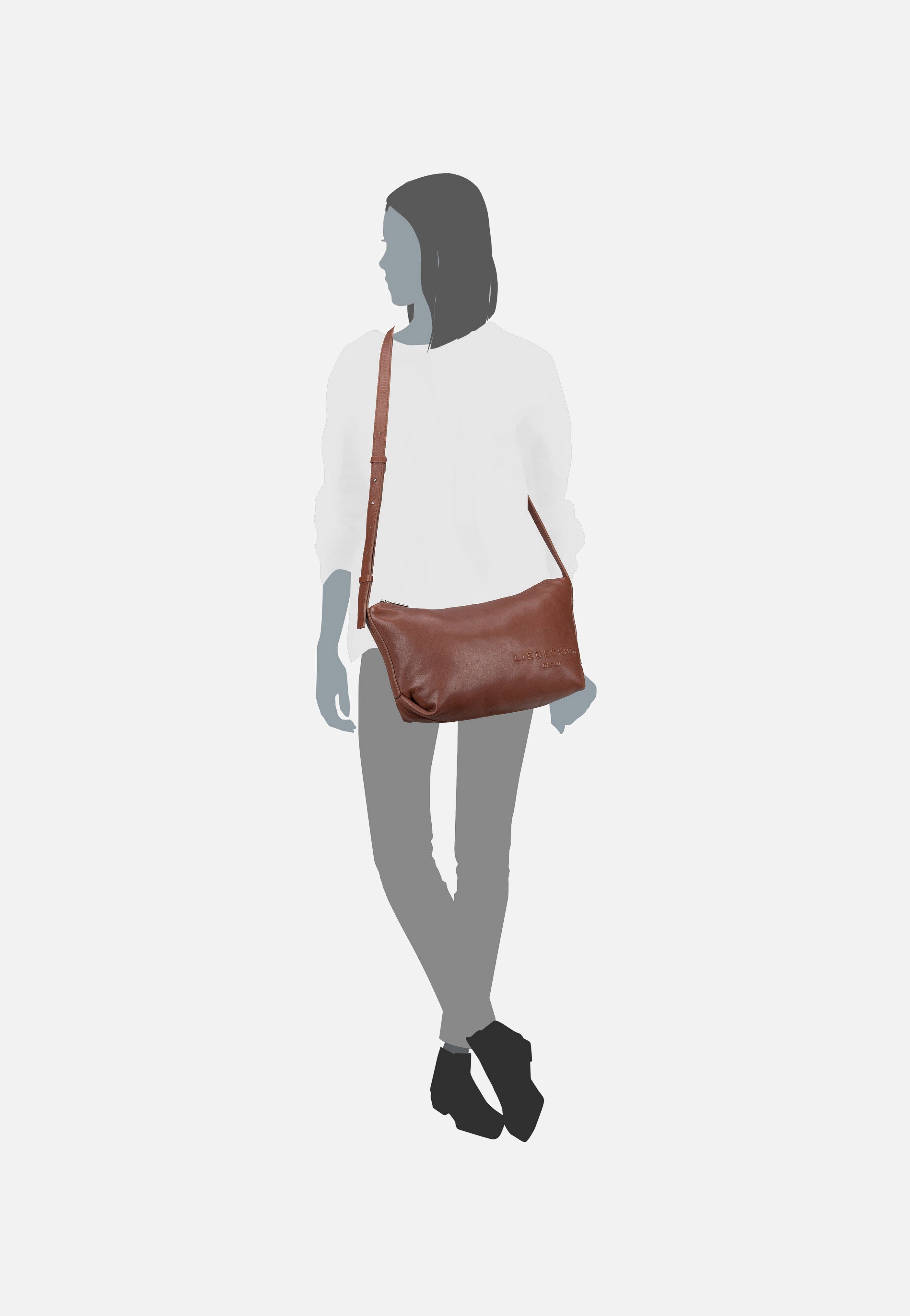 Liebeskind Berlin Elvira CB M Sheep Natural Russet Crossbody Bag