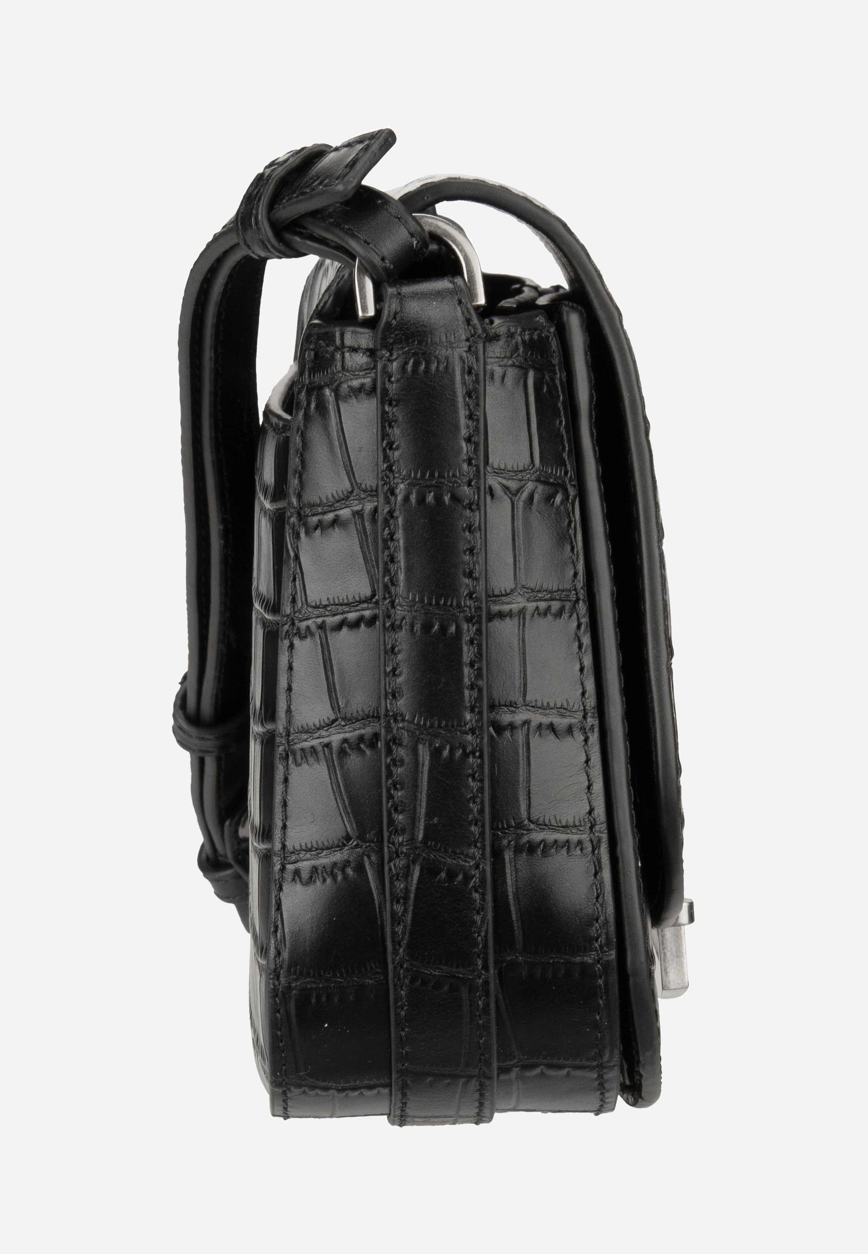 Liebeskind Berlin - Ezra New Croco 2158212 Black - Crossbody Bag | Women-Image