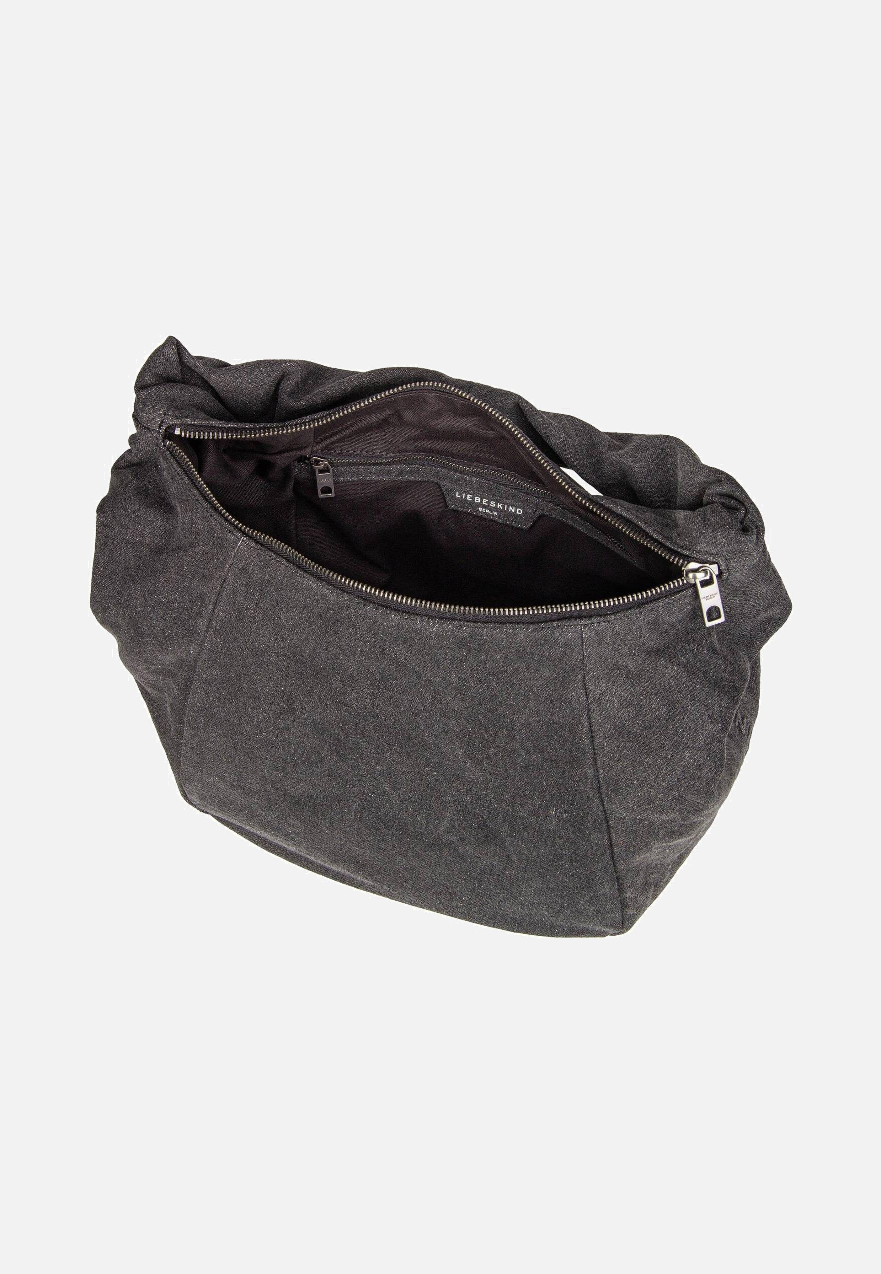 Liebeskind Berlin - Ferrah M Denim Black - Hobo Bag | Women-Image