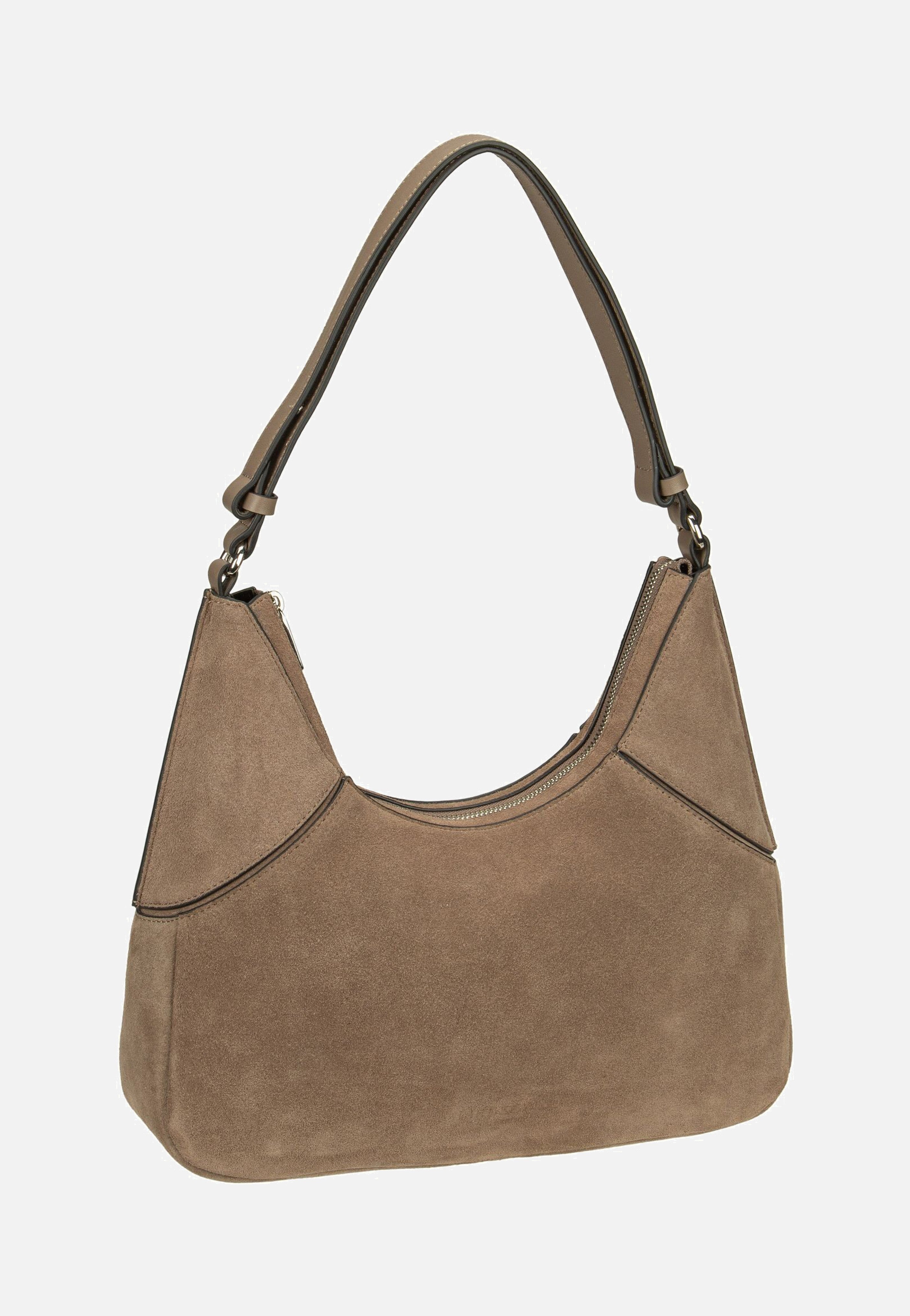 Liebeskind Berlin - Lilly S Suede Neutral Gray - Hobo Bag | Women-Image