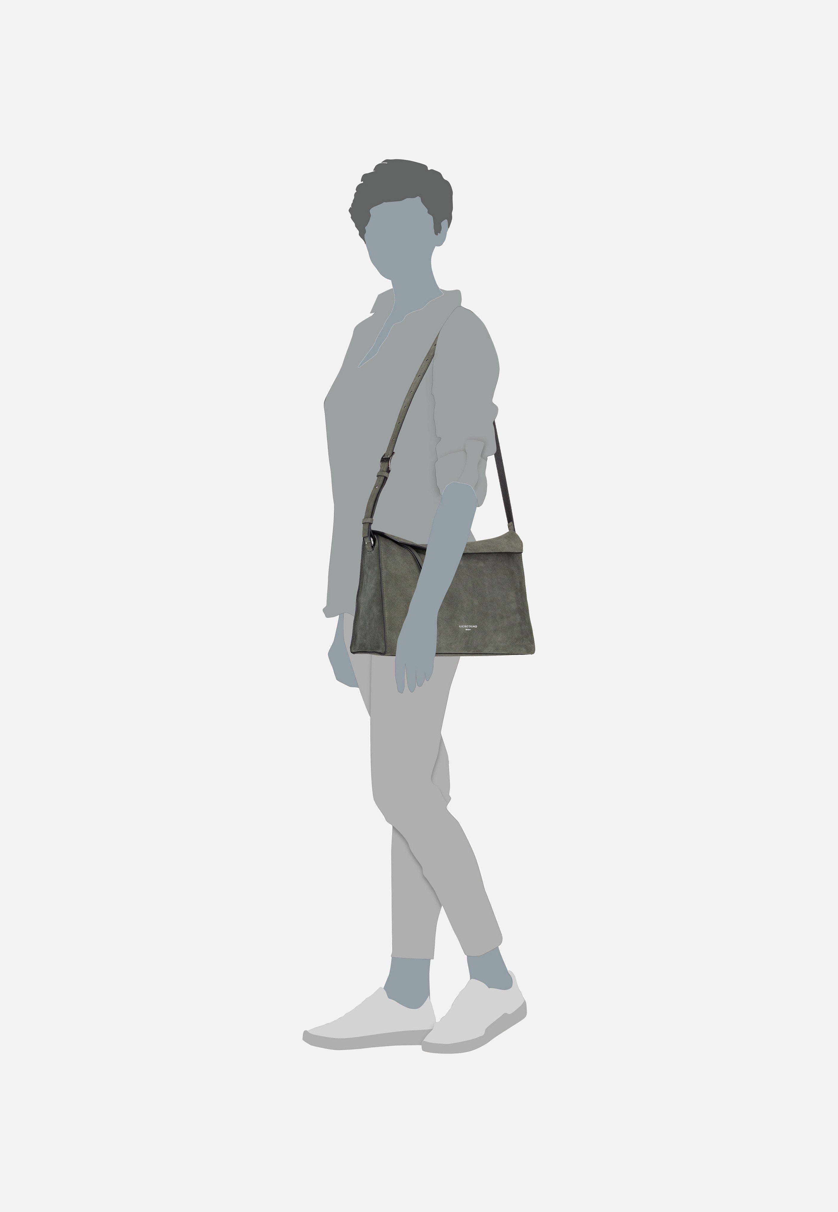 Liebeskind Berlin - Lora Suede 2151967 Cypress Green - Crossbody Bag | Women-Image