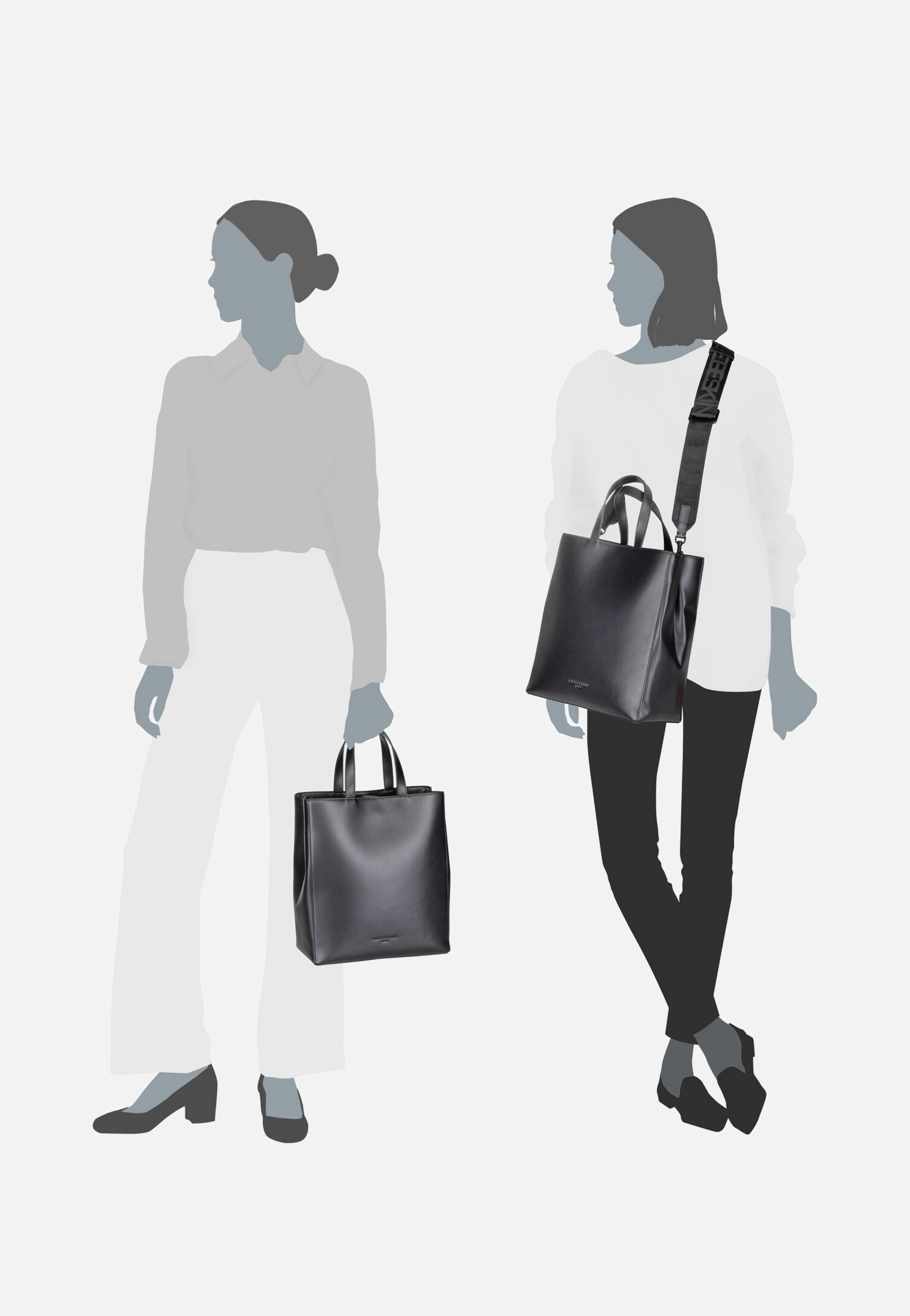 Liebeskind Berlin - Paper Bag 20 Black - Tote Bag | Women-Image