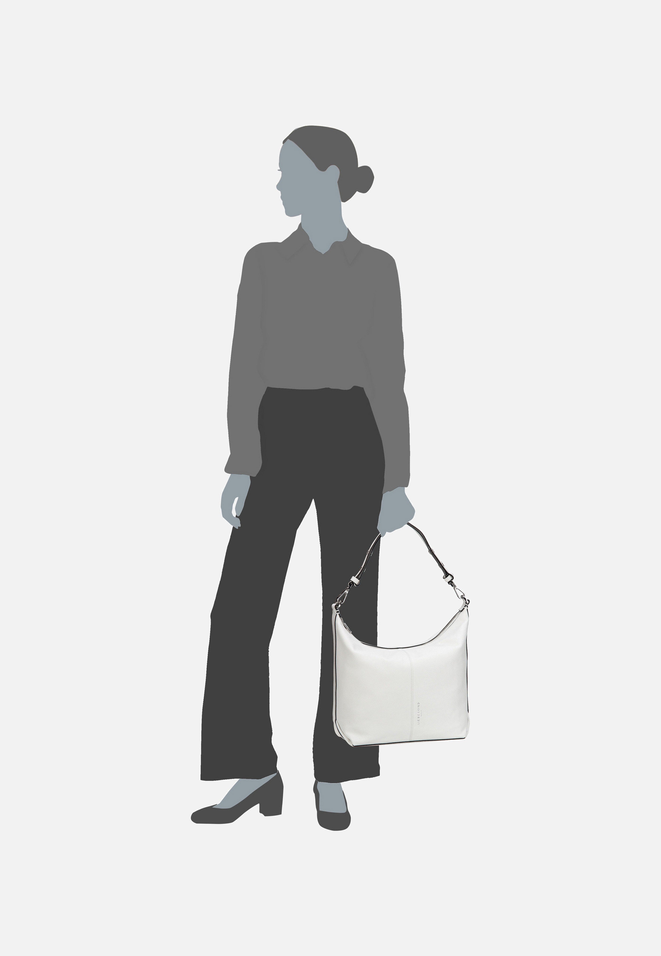 Liebeskind Berlin - Paris 2148787 Arctic - Hobo Bag | Neutral-Image