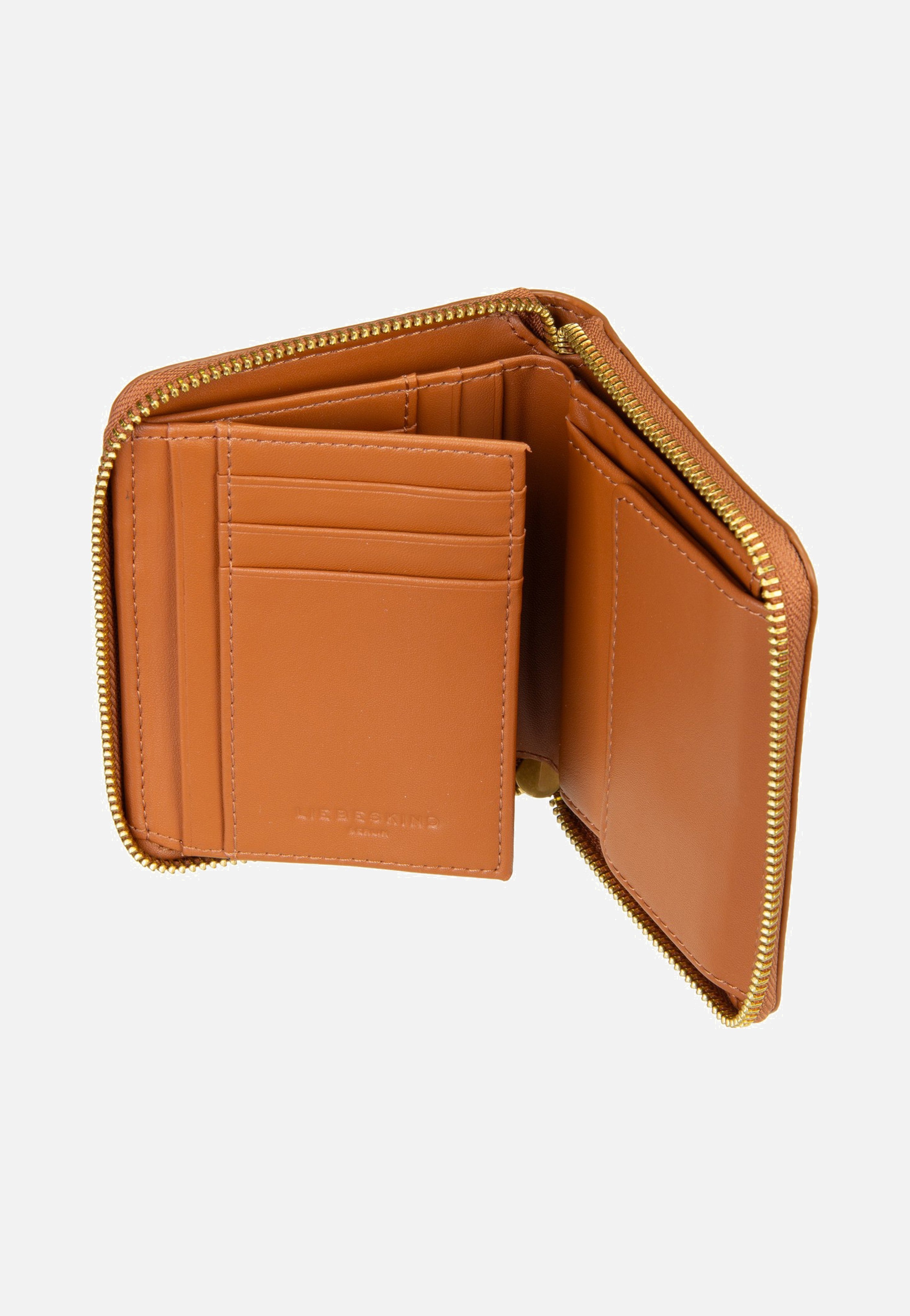 Liebeskind Berlin Capri Conny Cow natural Cognac Portemonnee