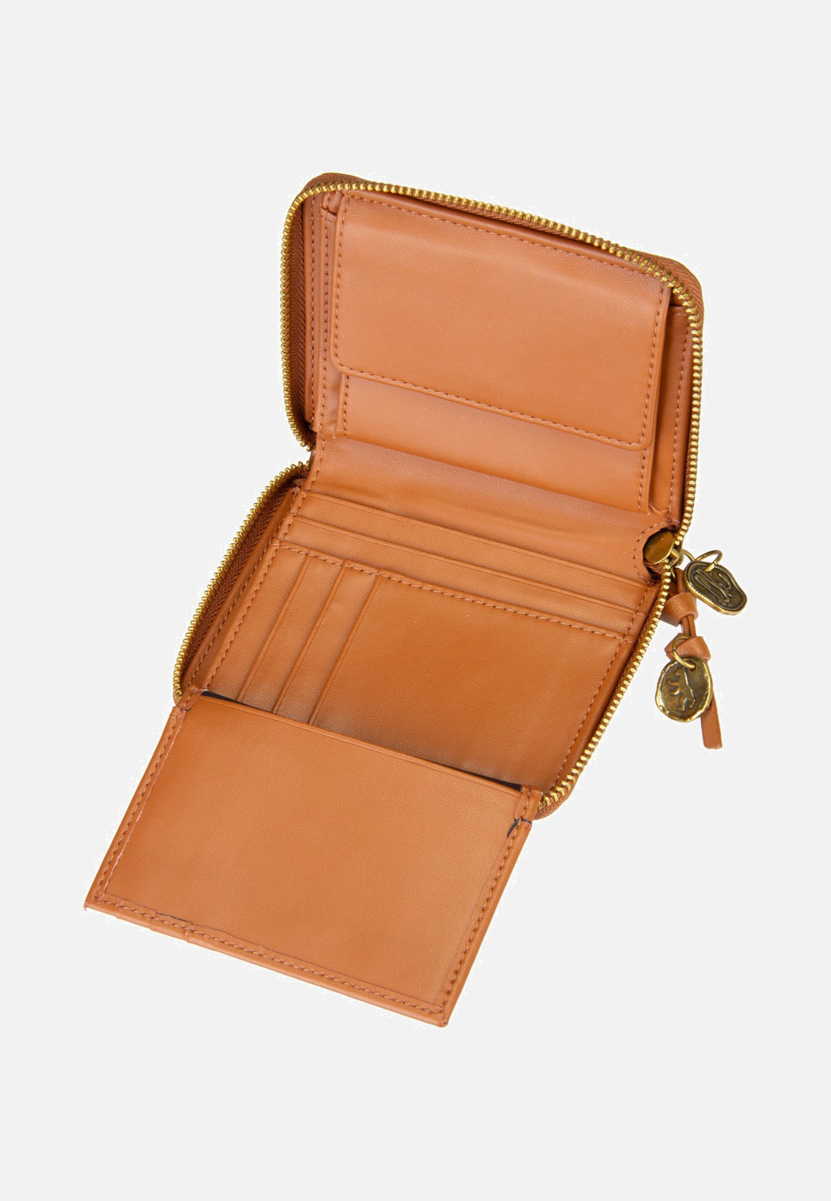 Liebeskind Berlin Capri Conny Cow natural Cognac Portemonnee