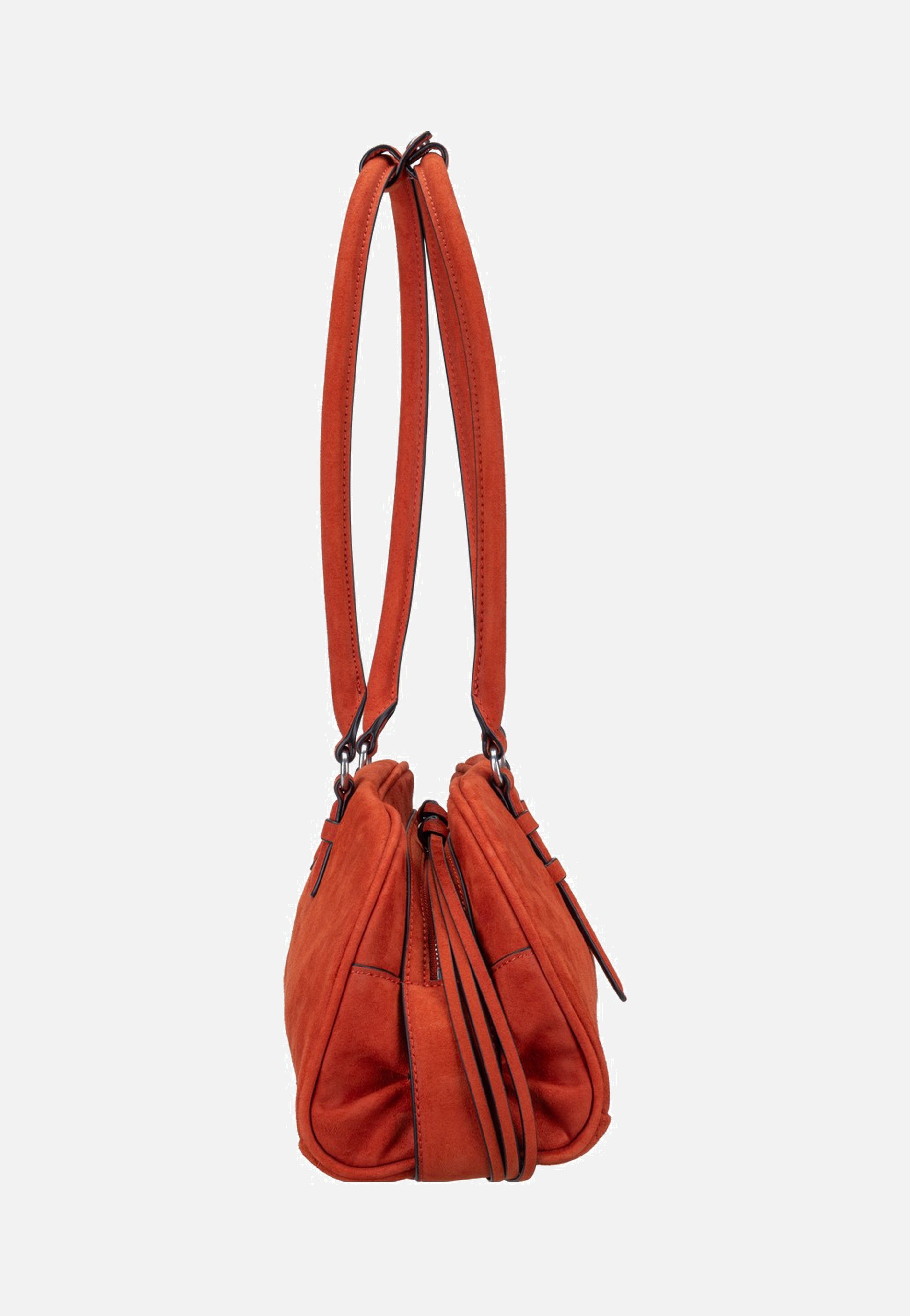Liebeskind Berlin Capri Satchel M Suede Red Rock Cartera