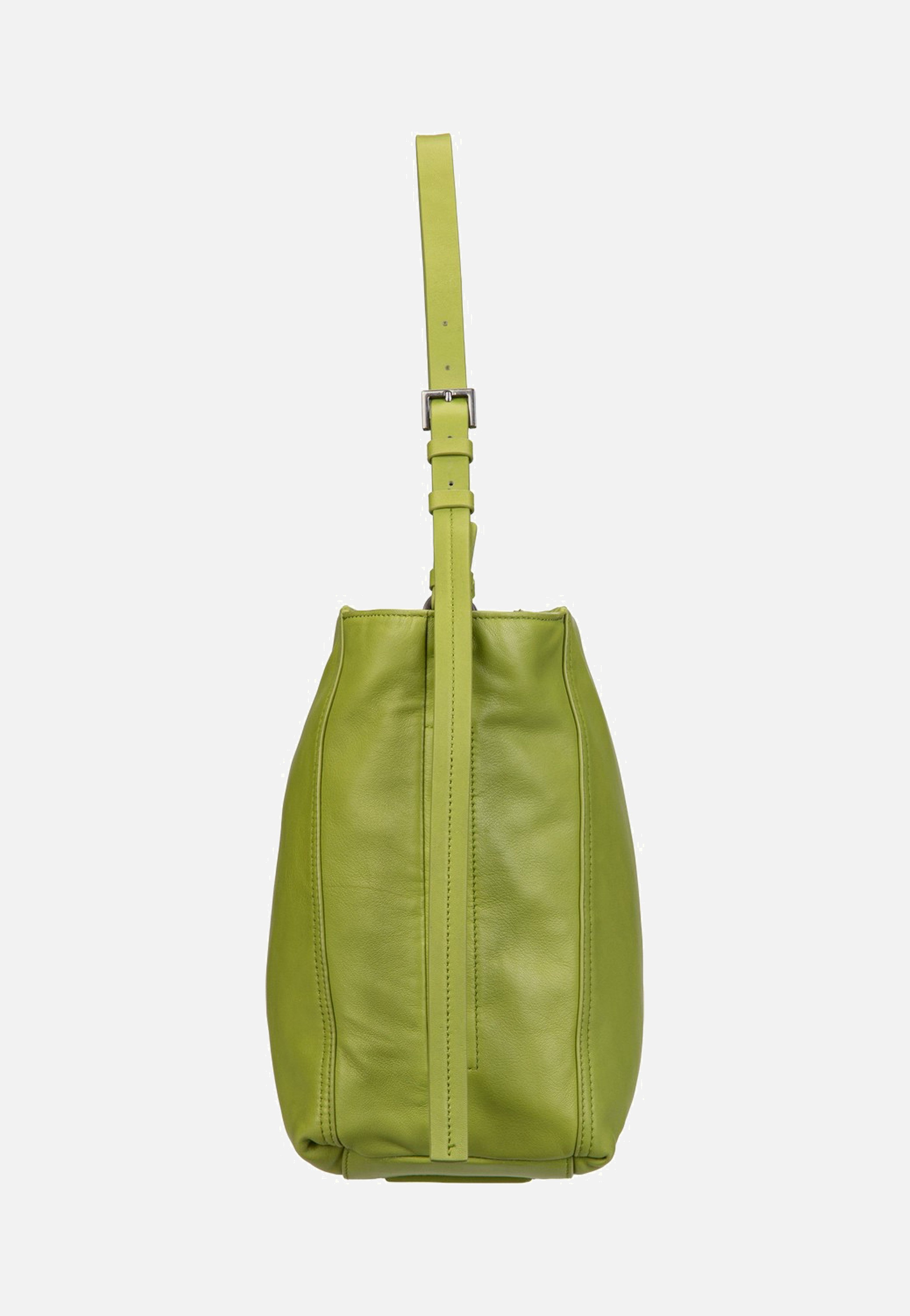 Liebeskind Berlin Chudy Hobo M Sheep Natural Fresh Green Hobo Bag