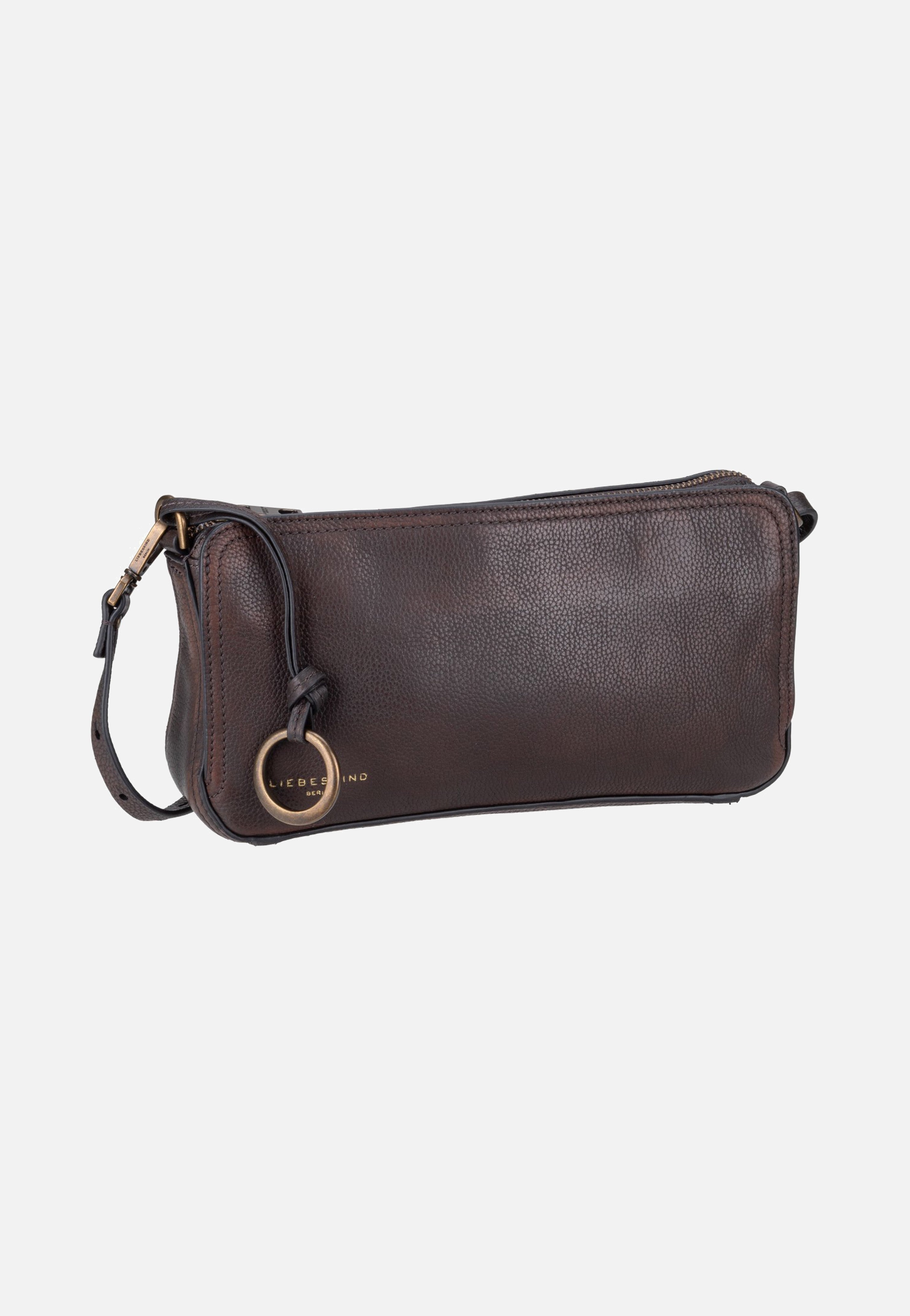 Liebeskind Berlin Clarice II Crosbody M Vintage Pebble Deep Soil Sac à bandoulière