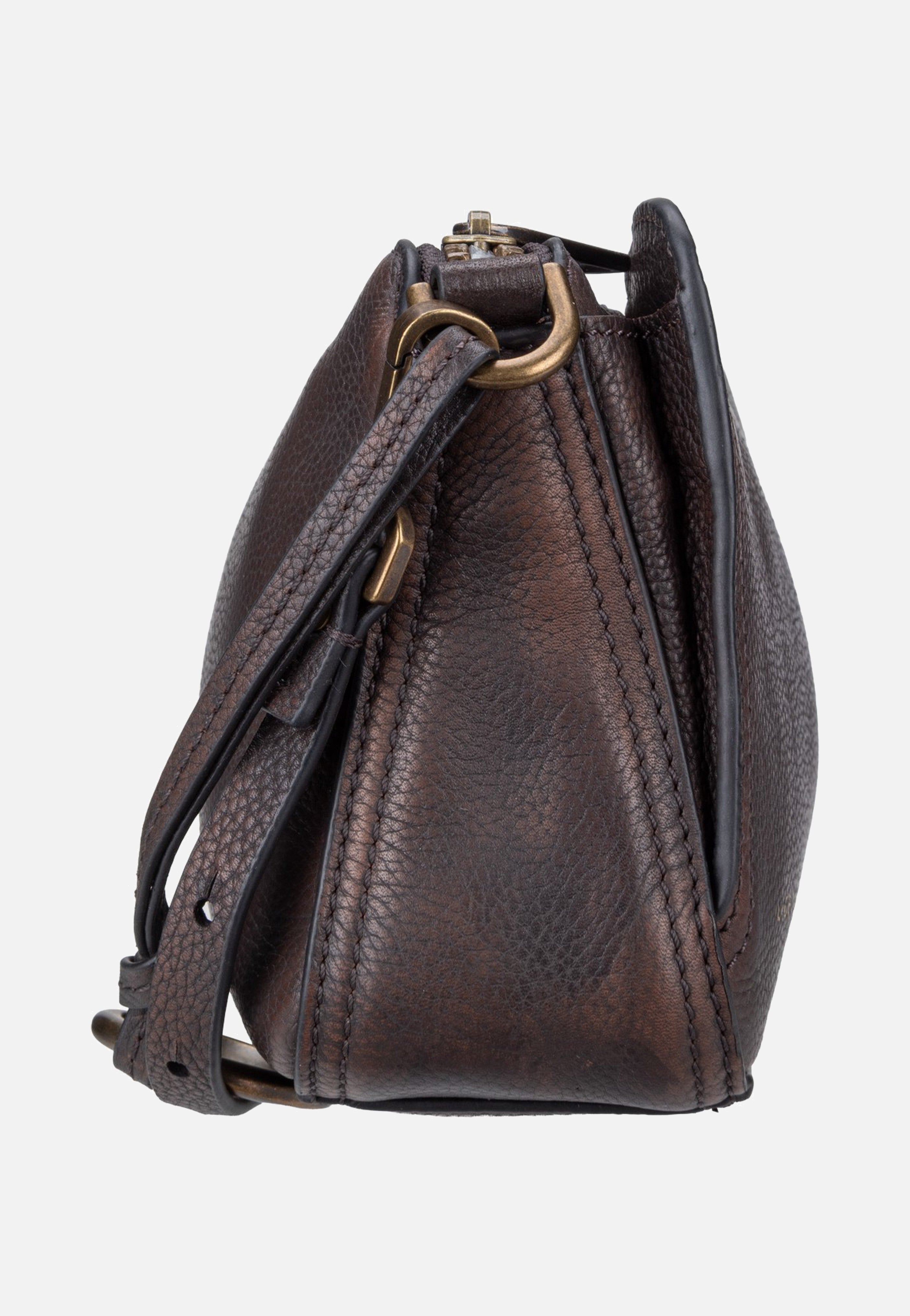 Liebeskind Berlin Clarice II Crosbody M Vintage Pebble Deep Soil Sac à bandoulière