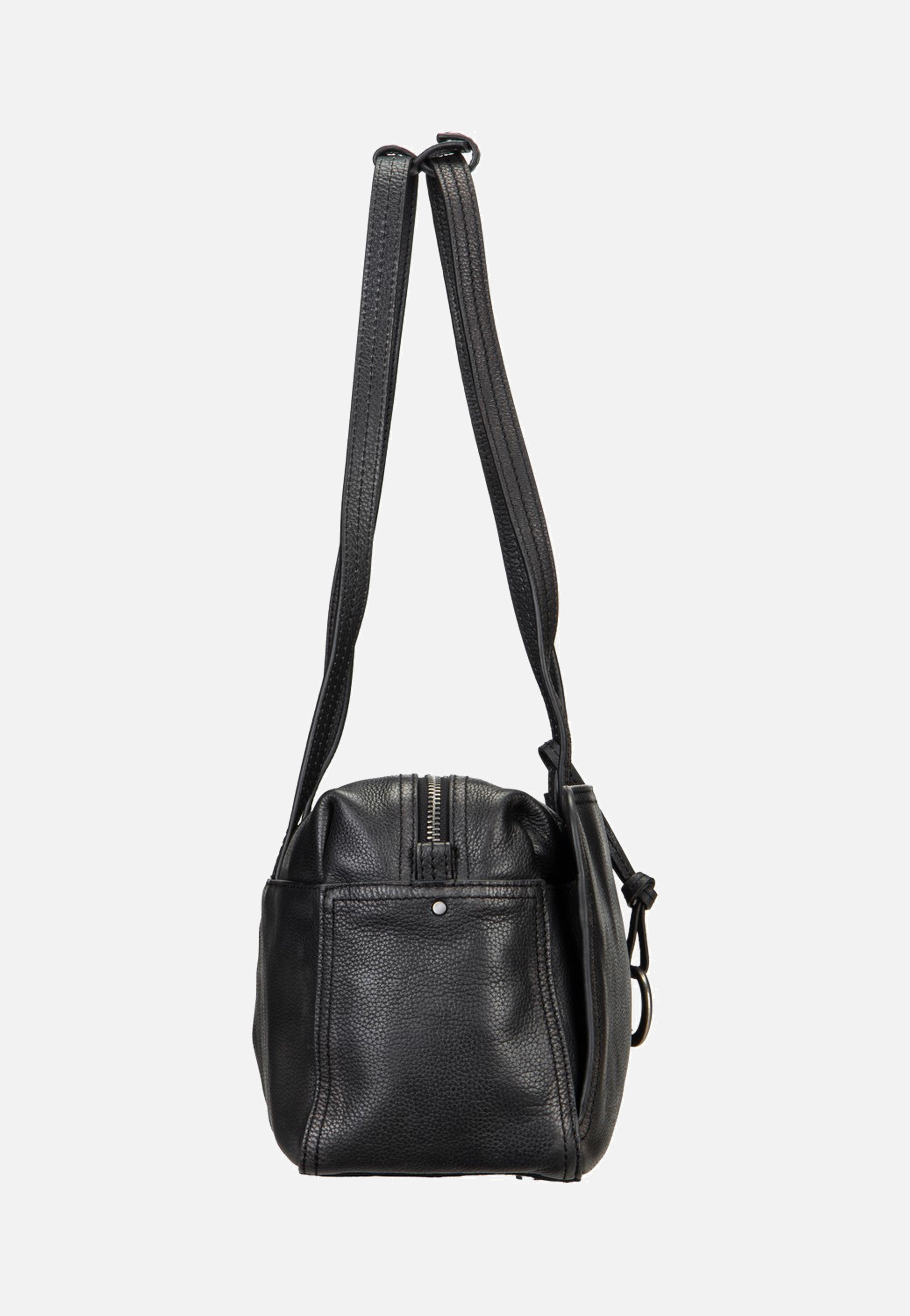 Liebeskind Berlin Clarice II Satchel M Vintage Pebble Black Satchel