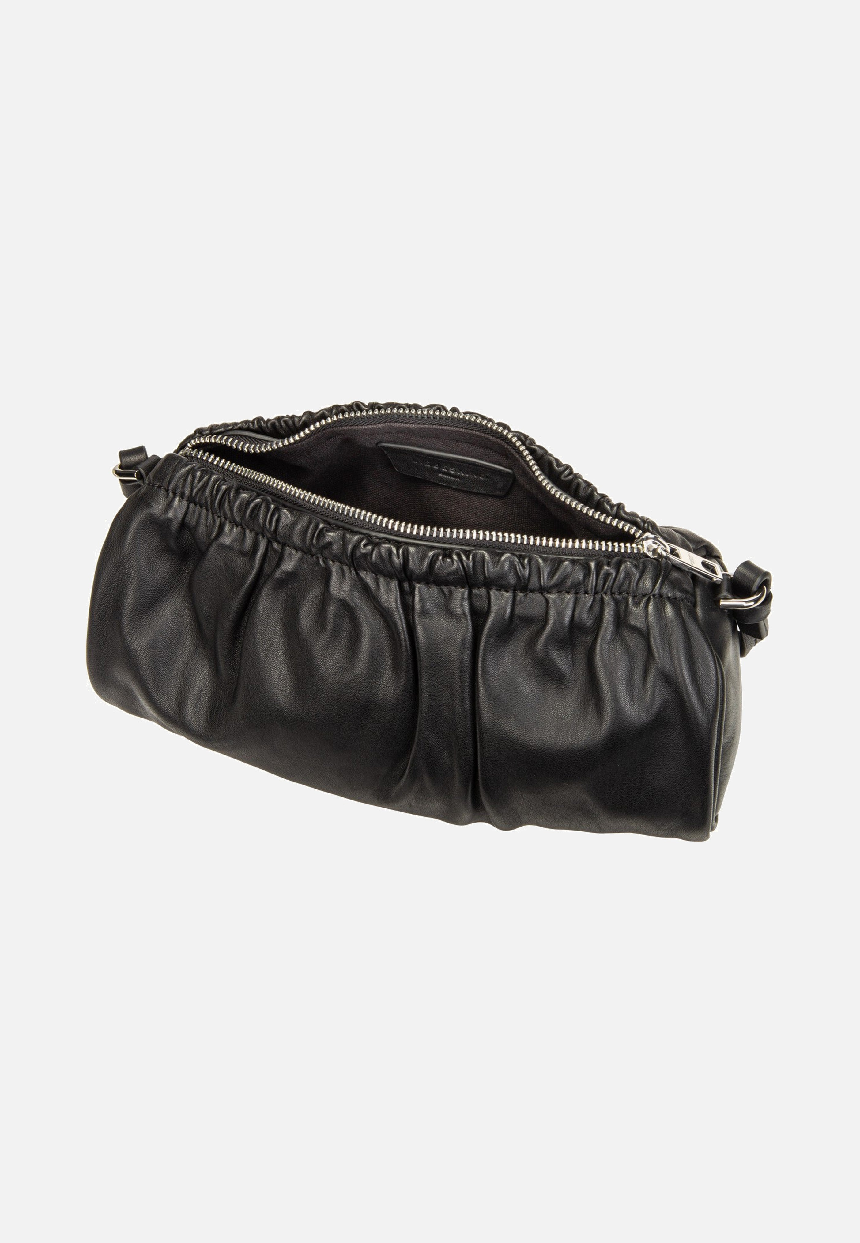 Liebeskind Berlin Cloud II Hobo XS Sheep Natural Black Crossbody Bag
