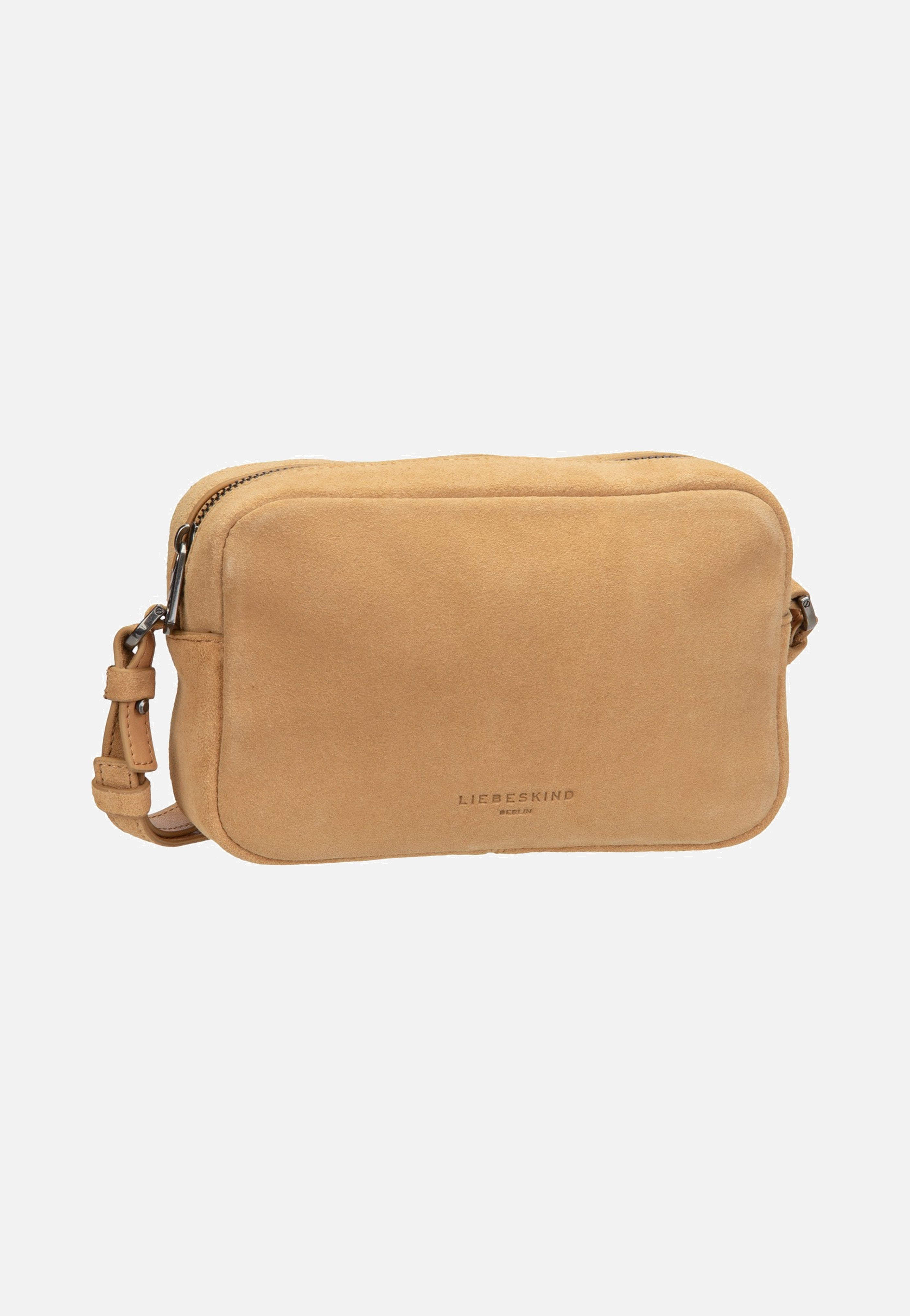 Liebeskind Berlin Ella Crossbody S Hydro Suede Light Tan Suede Crossbody Bag