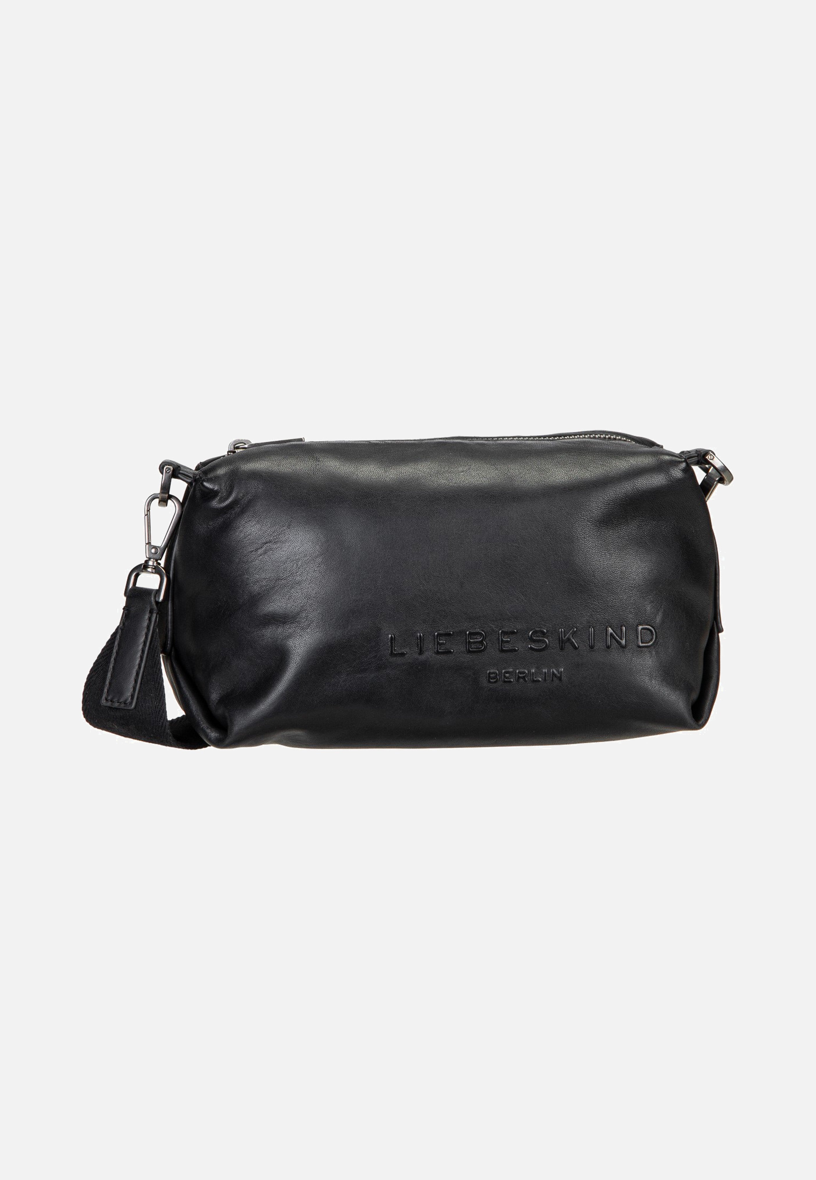 Liebeskind Berlin Elvira Camera S Sheep Natural Black Crossbody Bag