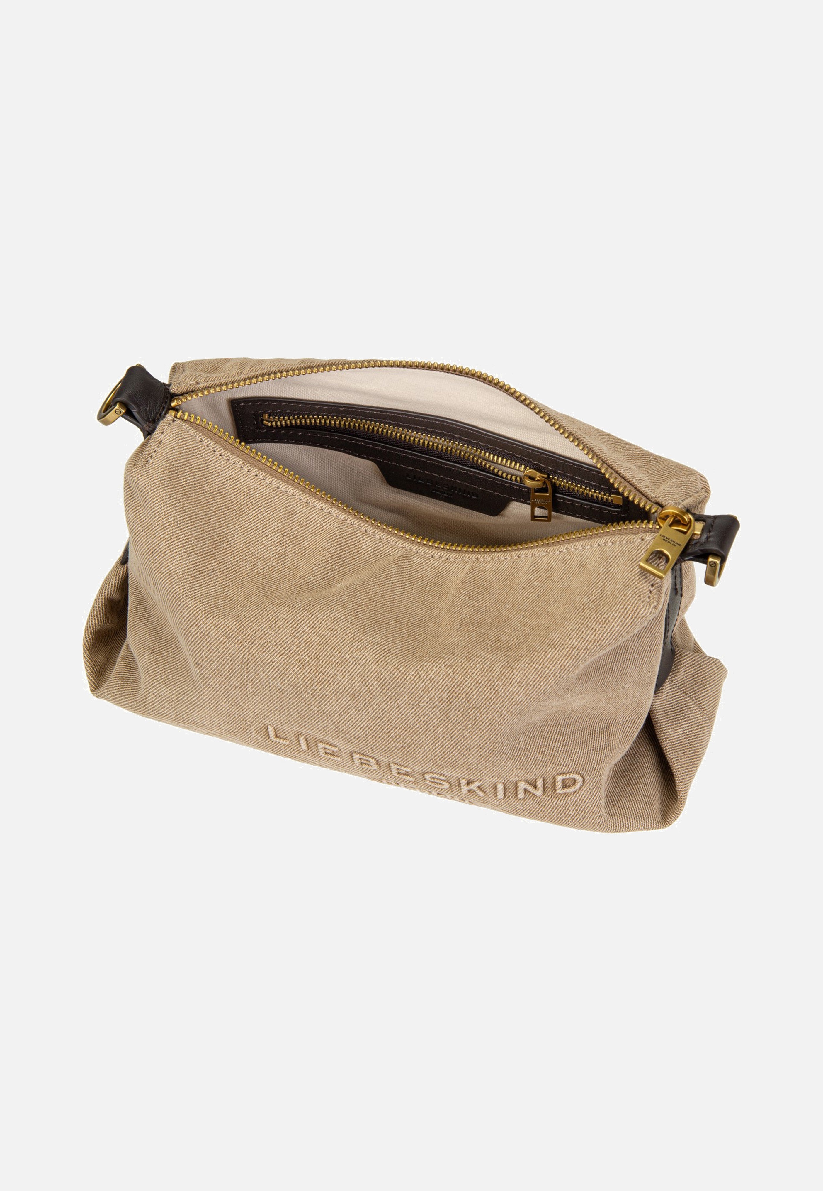Liebeskind Berlin Elvira Crossbody S Denim Beige Crossbody Bag