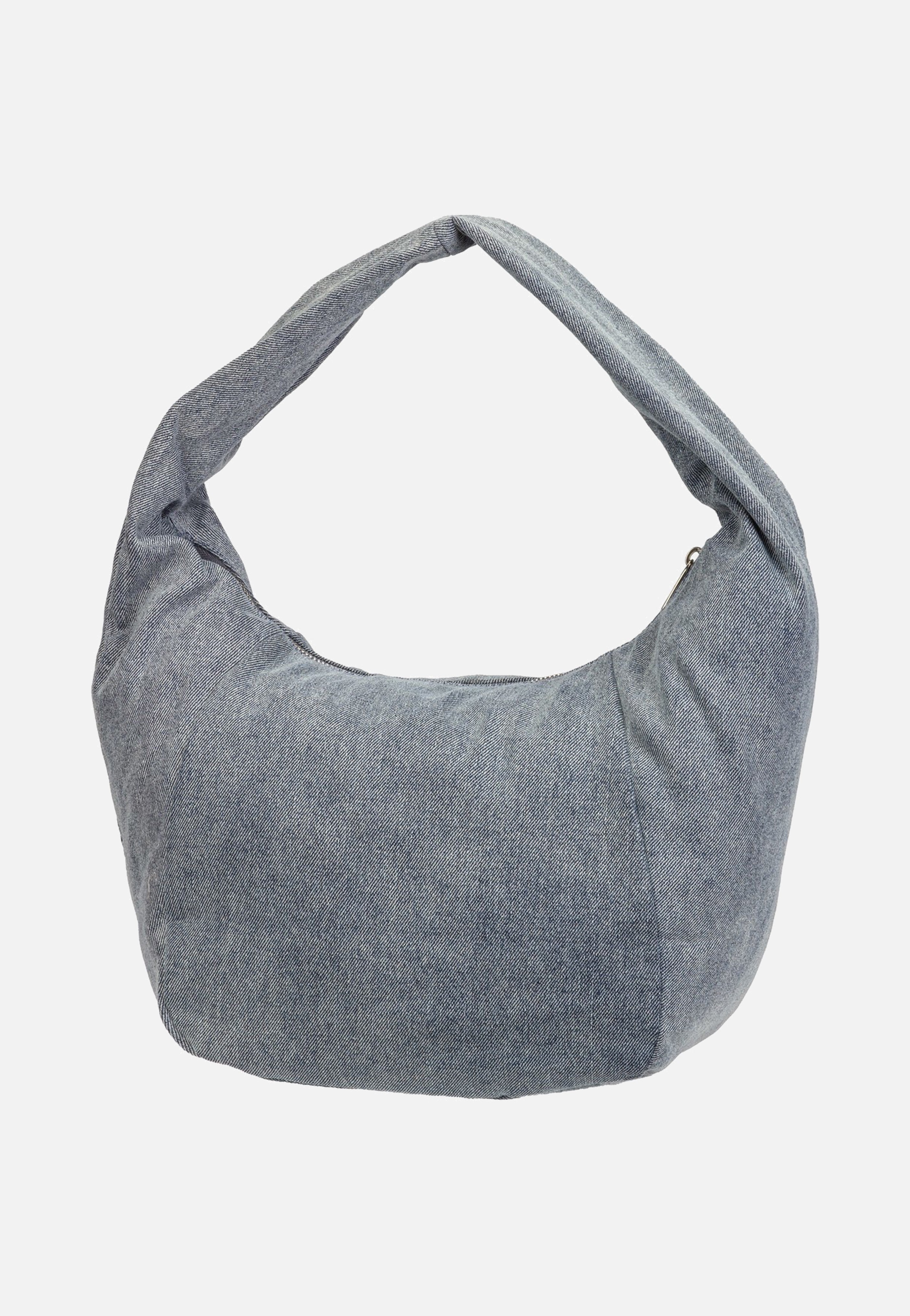 Liebeskind Berlin Farrah Hobo M Denim Blue Denim Hobo Bag