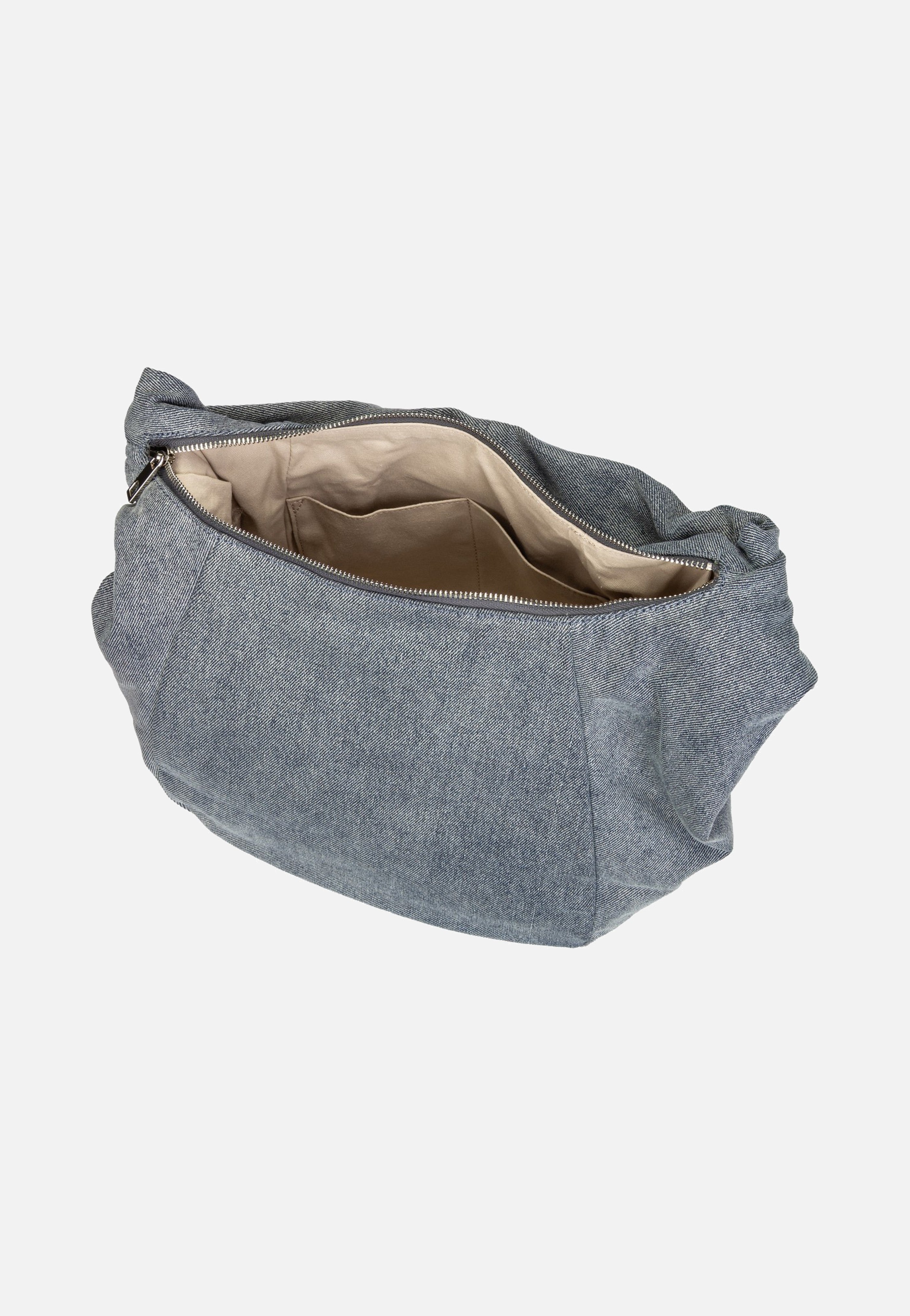 Liebeskind Berlin Farrah Hobo M Denim Blue Denim Hobo Bag
