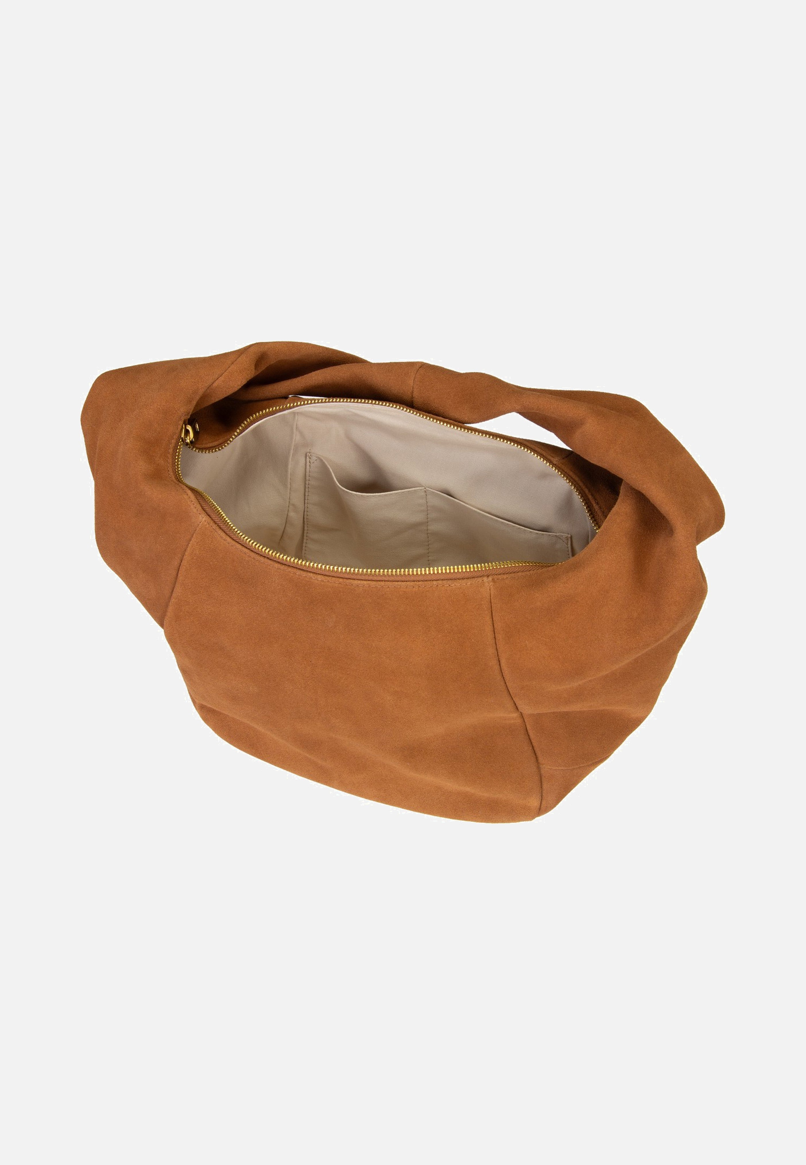 Liebeskind Berlin Farrah II Hobo M Hydro Suede Brown Hobo-tas