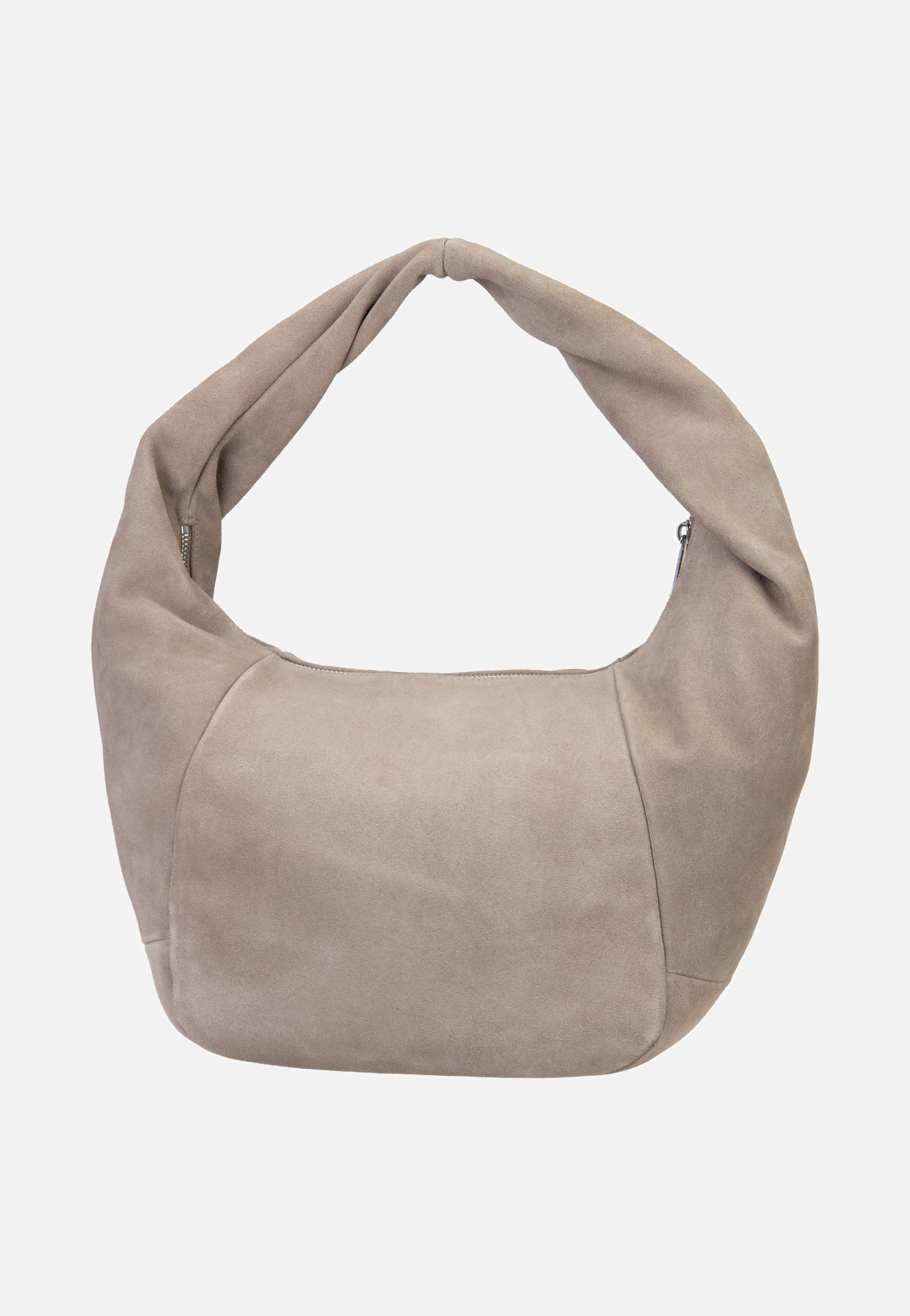Liebeskind Berlin Farrah II Hobo M Hydro Suede Neutral Grey Hobo-tas