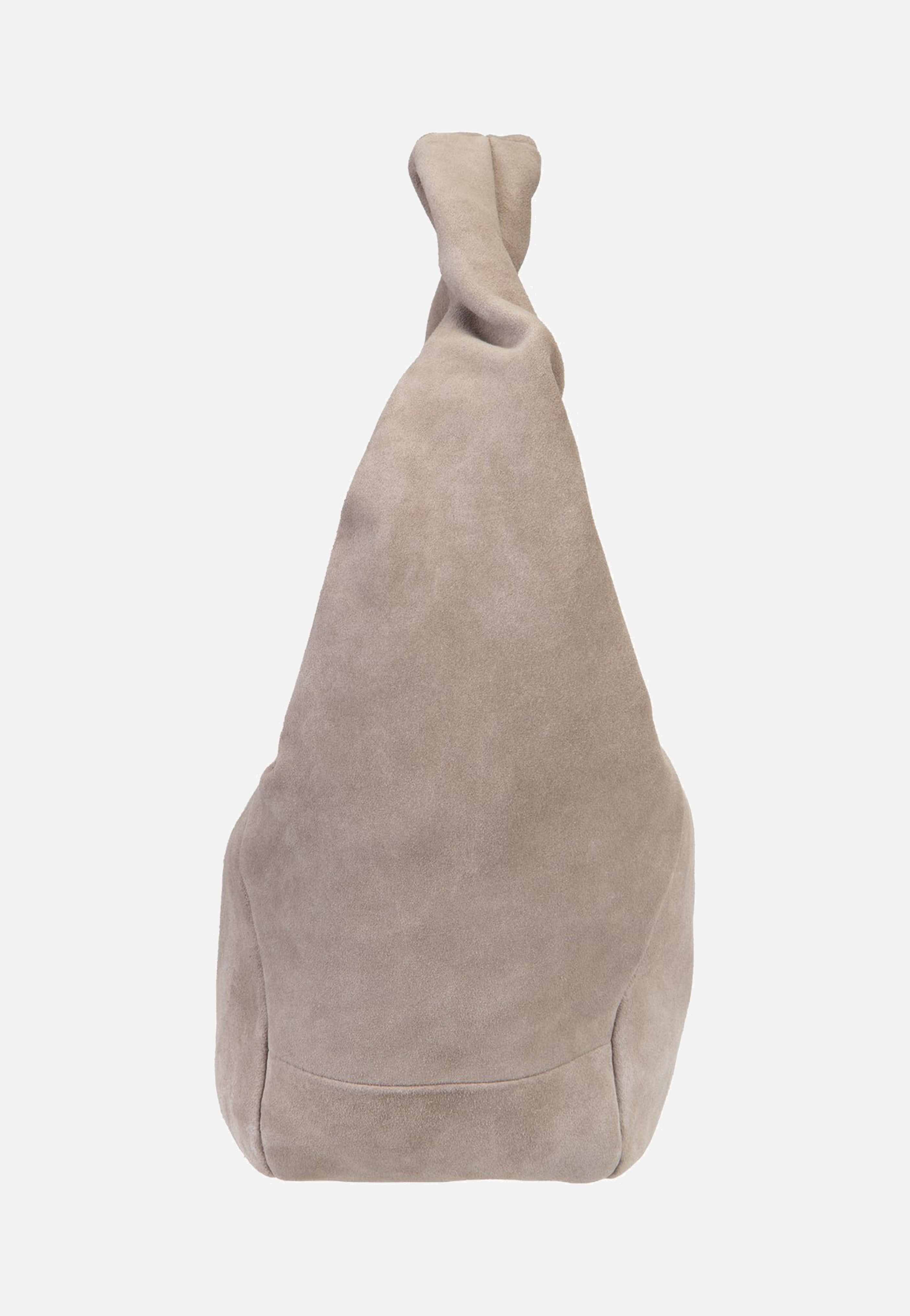 Liebeskind Berlin Farrah II Hobo M Hydro Suede Neutral Grey Hobo-tas
