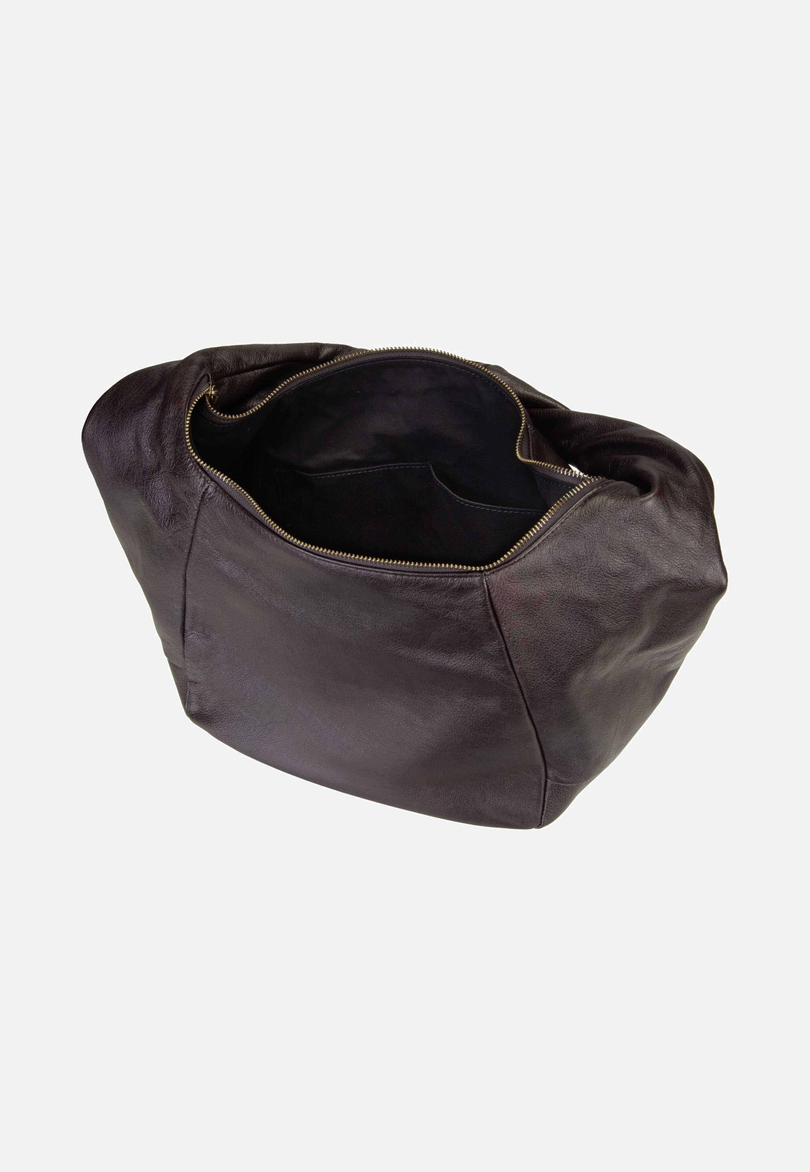 Liebeskind Berlin Farrah II Hobo M YAK 3D Leather Deep Soil Hobo Bag