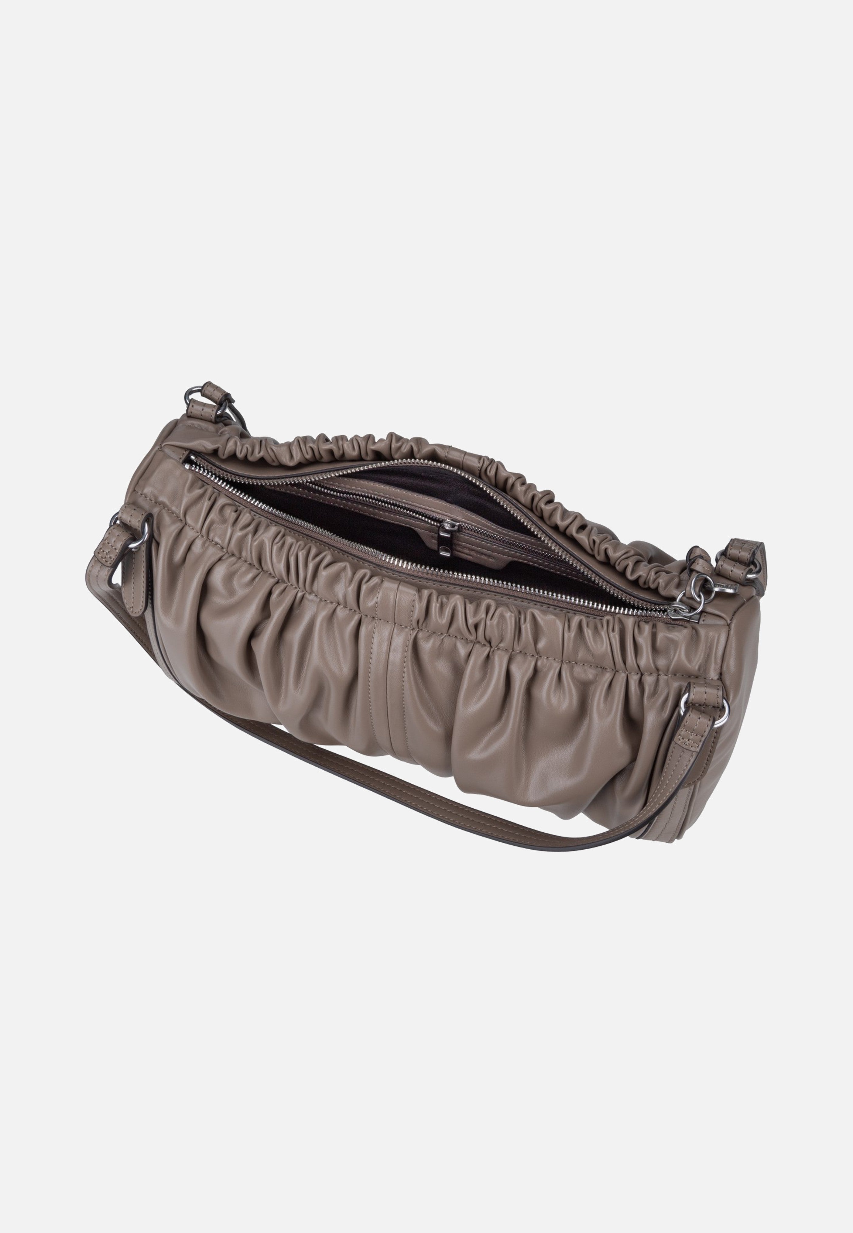 Liebeskind Berlin Faye Satchel M Vintage Goat Neutral Grey Satchel