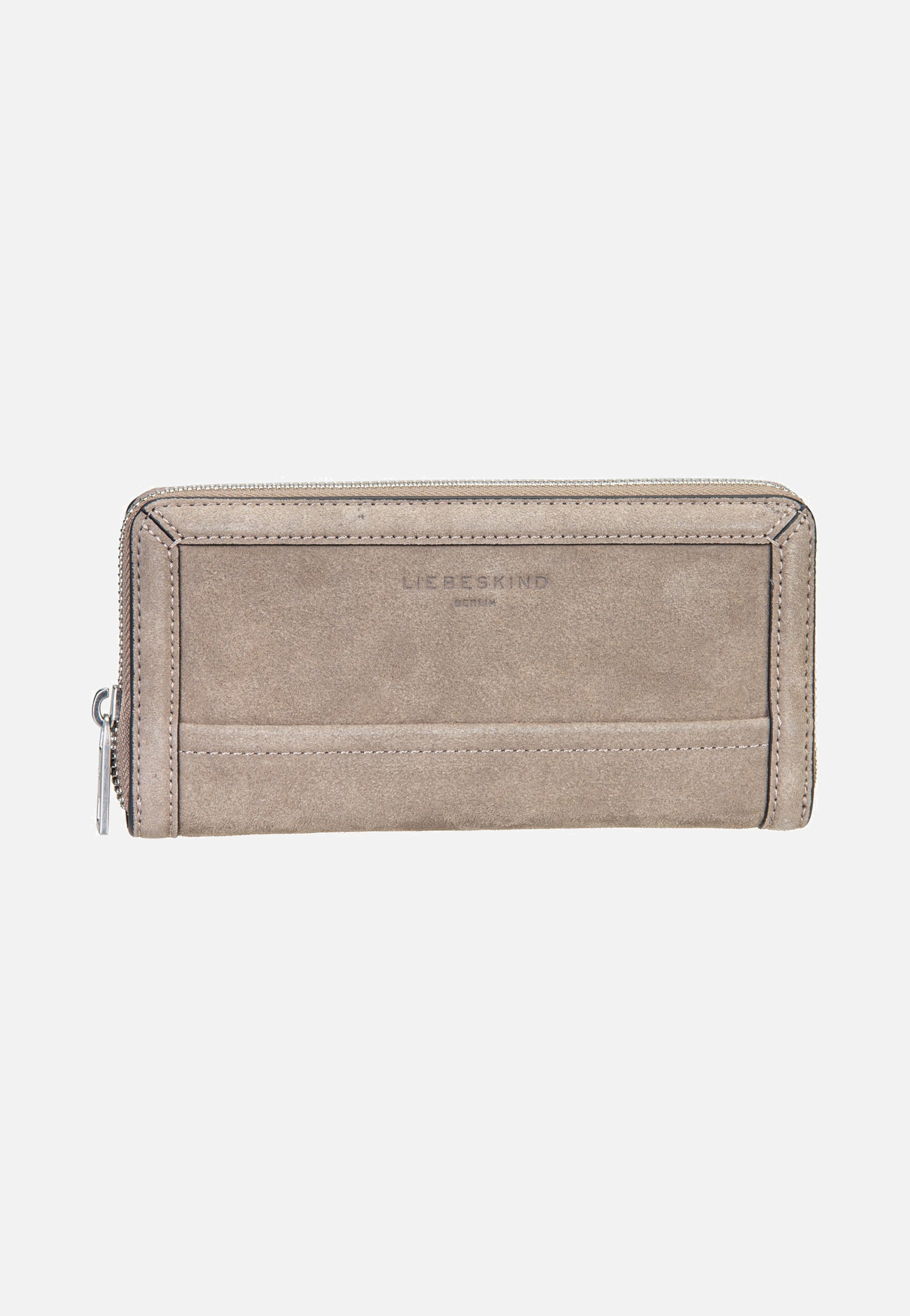 Liebeskind Berlin Gigi L Suede Neutral Grey Portafoglio
