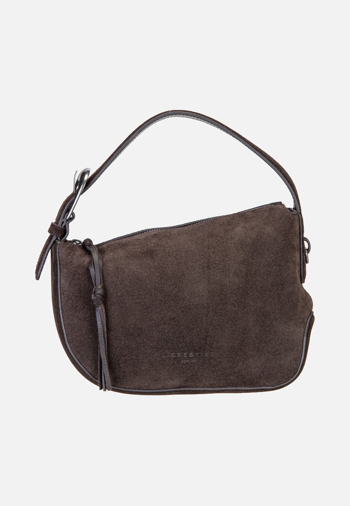 Liebeskind Berlin Ines Hobo S Suede Deep Soil Borsa Hobo