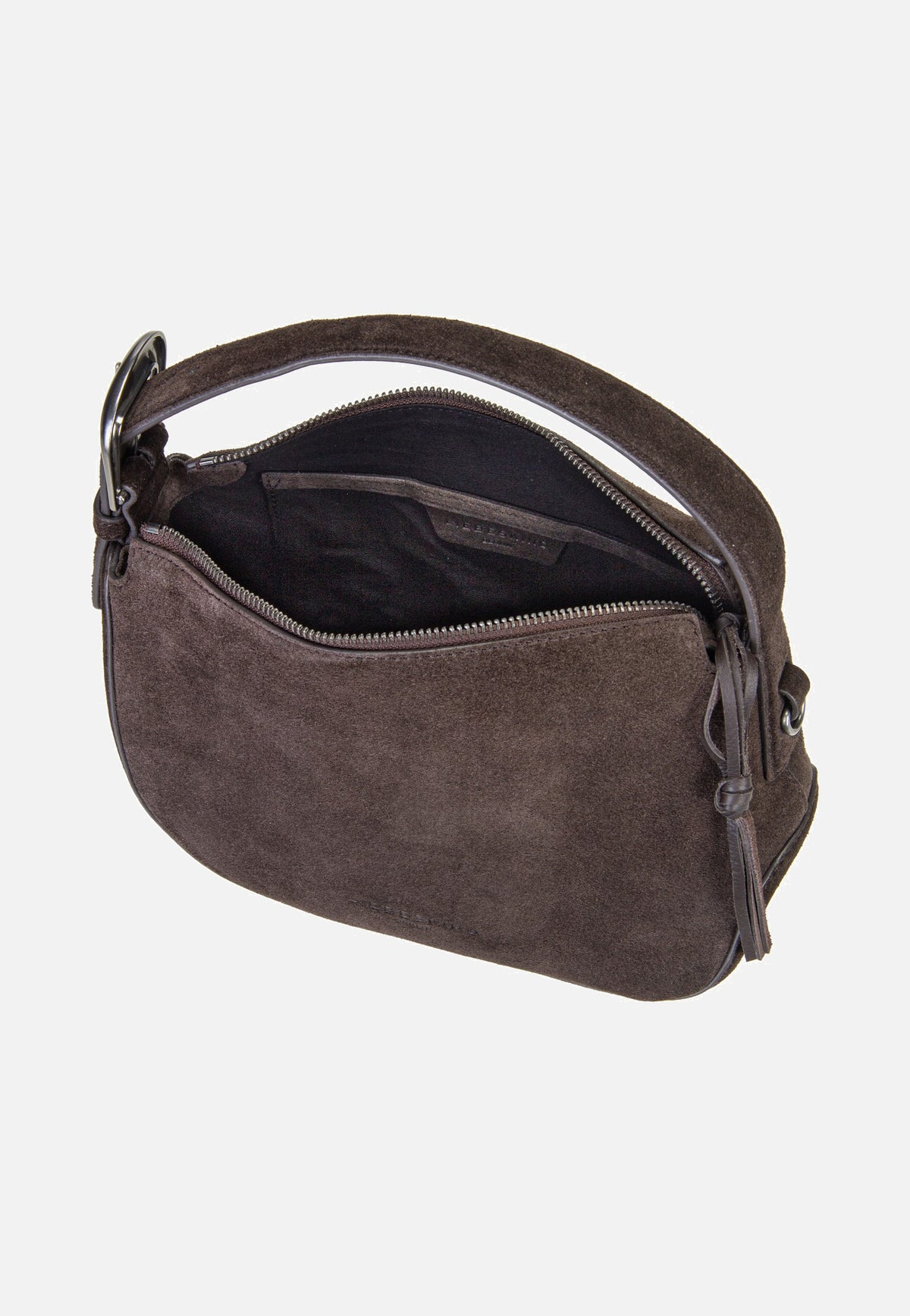 Liebeskind Berlin Ines Hobo S Suede Deep Soil Borsa Hobo