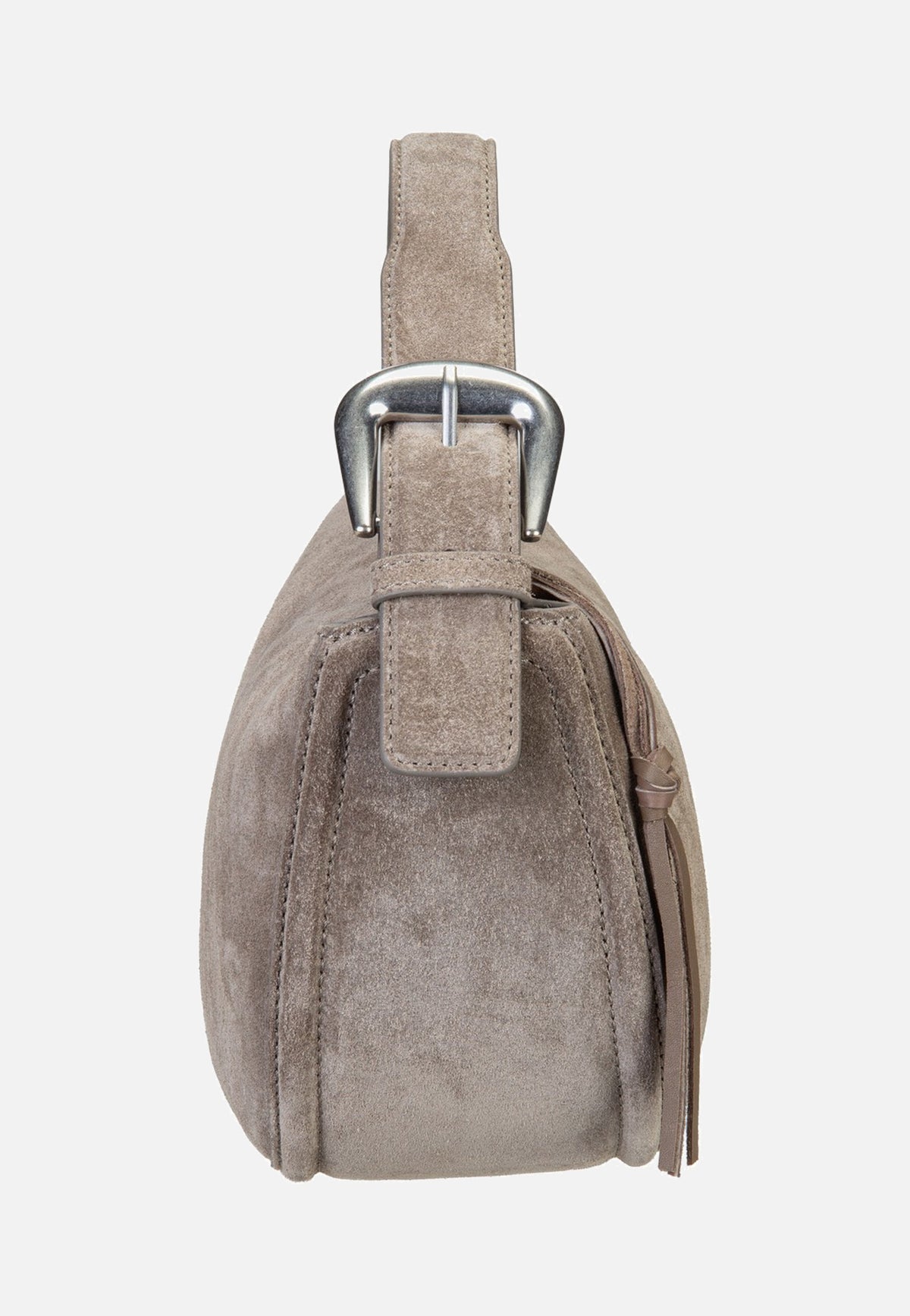 Liebeskind Berlin Ines Hobo S Suede Neutral Grey Borsa Hobo